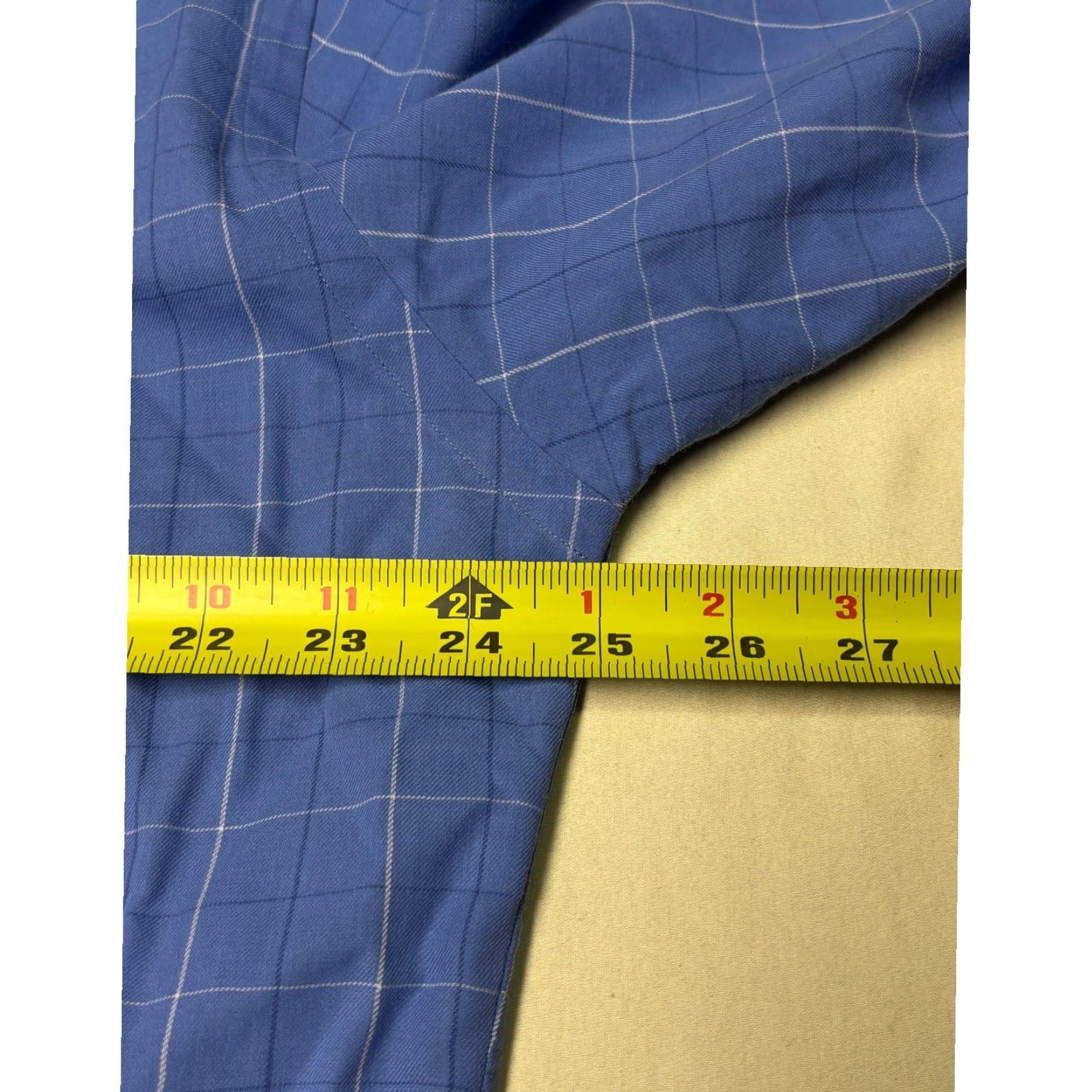 Polo Ralph Lauren Polo Ralph Lauren Button-Up Shirt Polo Ralph Lauren Lowell Sport Blue Check Button-Down Long Sleeve Men M Size US M / EU 48-50 / 2 - 7 Thumbnail