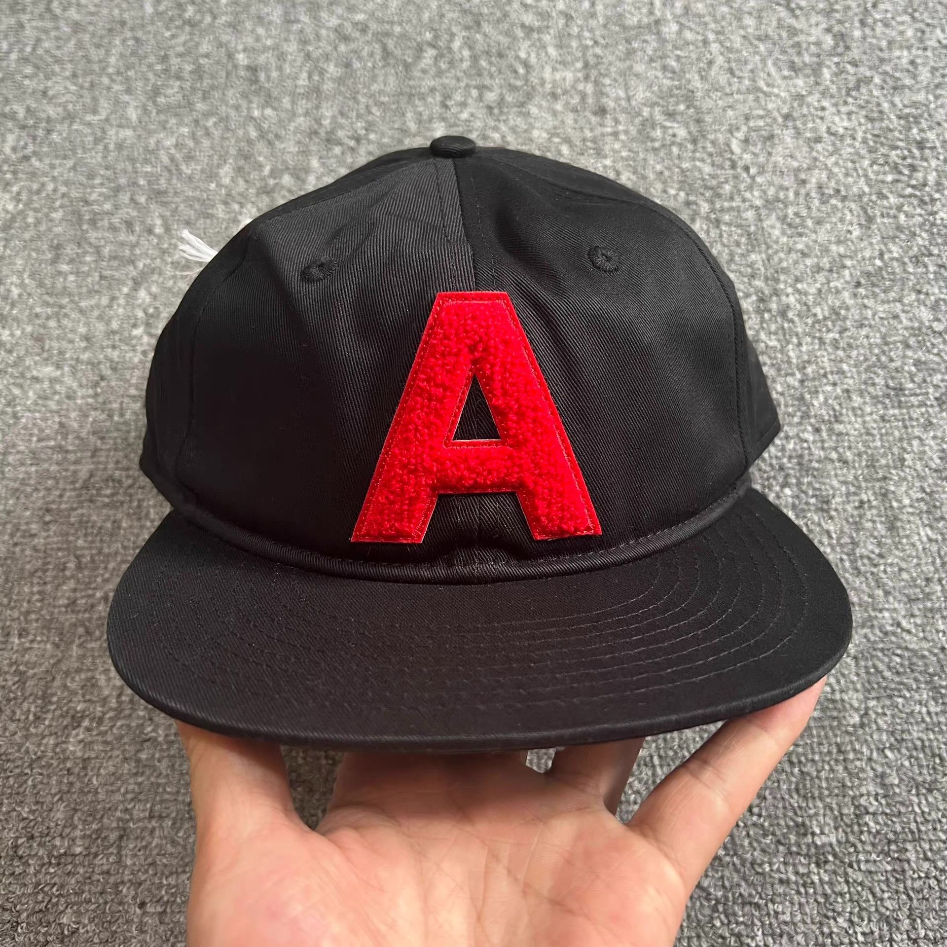 Alife Alife® Towel Solid Color Classic Flat Brim Baseball Cap Q7 Size ONE SIZE - 3 Thumbnail