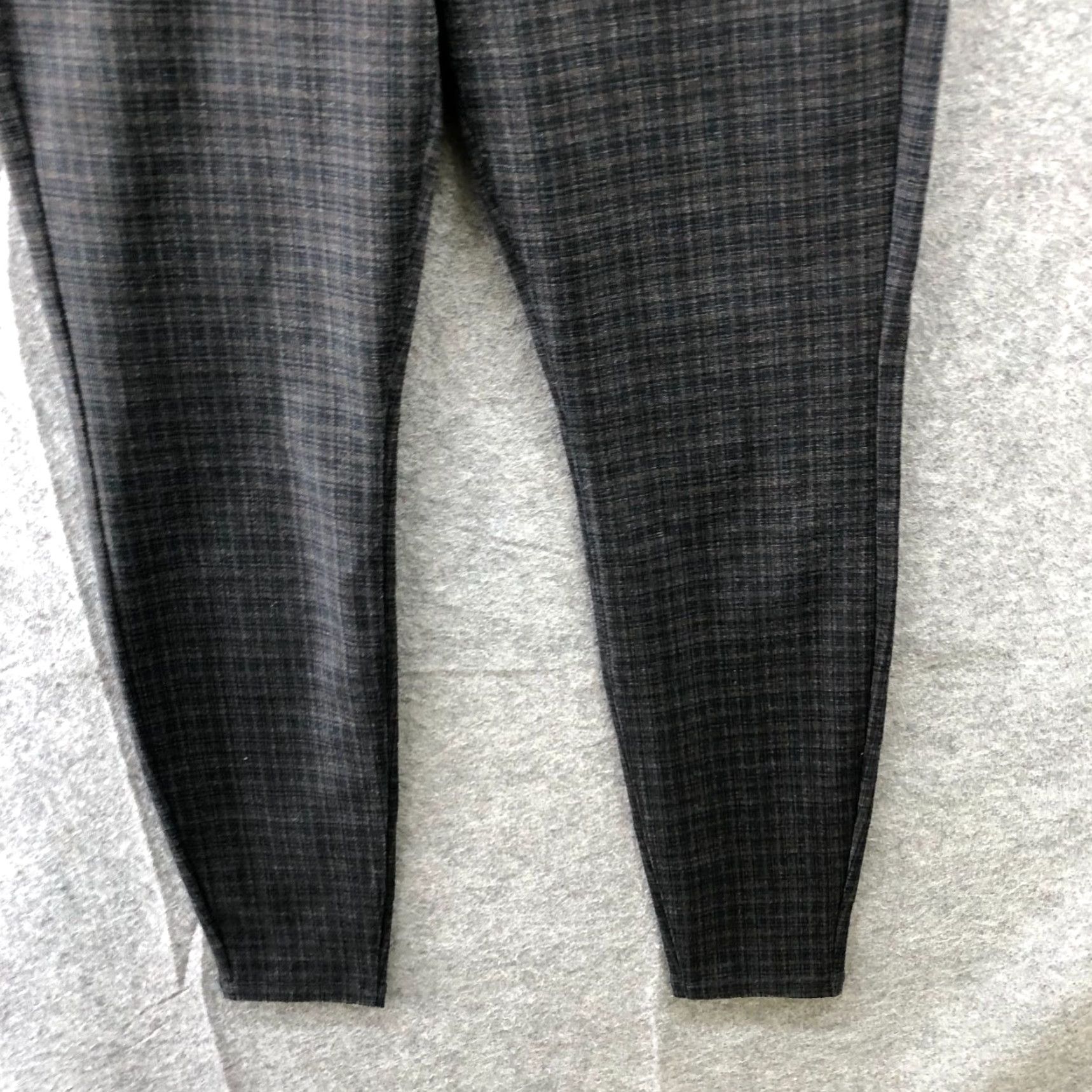 Vintage Liverpool Madonna Skinny Legging Pants Womens 4 Brown Plaid Trouser Size 27" / US 4 / IT 40 - 4 Thumbnail