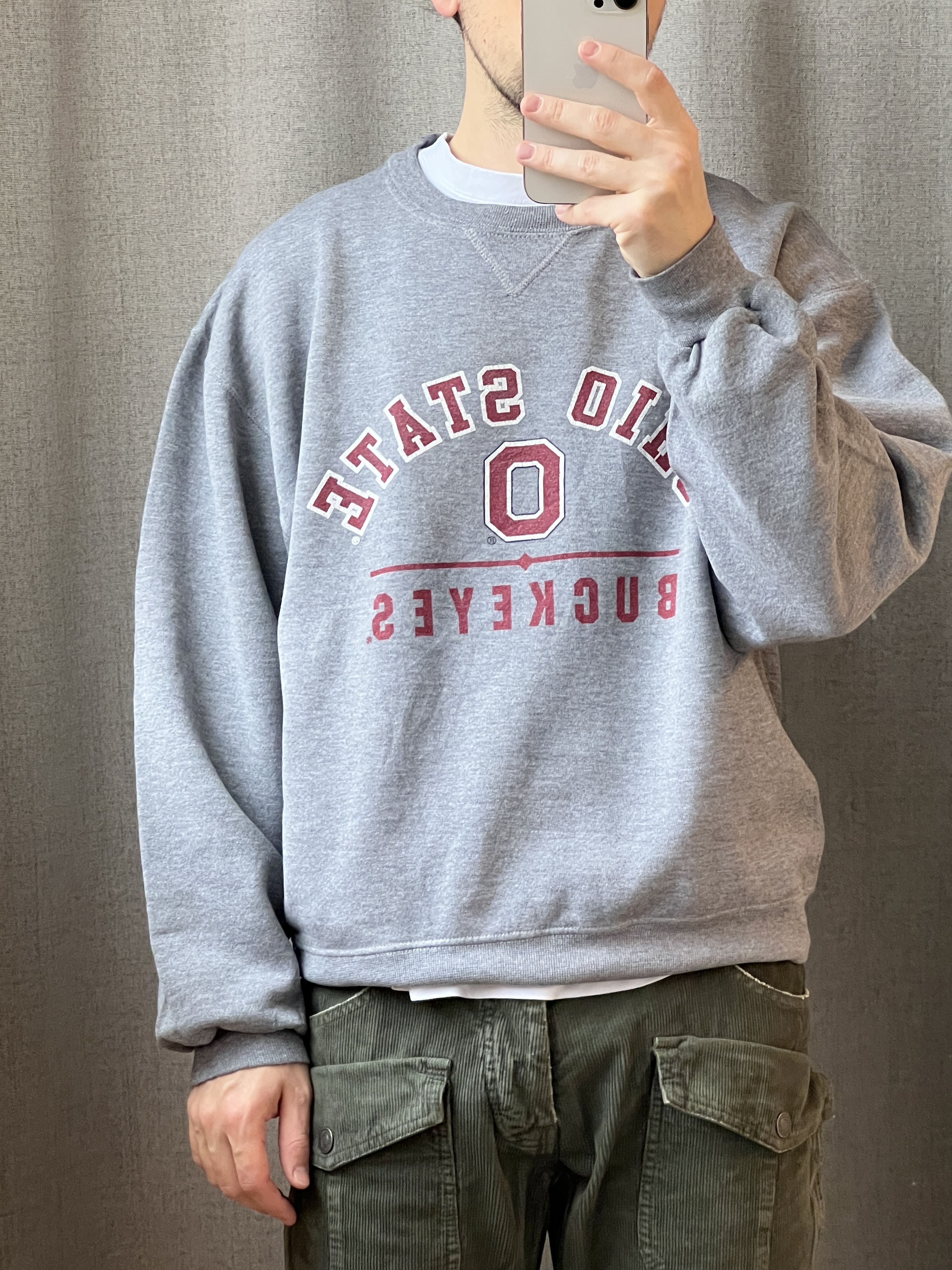 Russell Athletic Vintage Russell Athletics Ohio State Buckeyes Sweatshirt Size US M / EU 48-50 / 2 - 2 Thumbnail