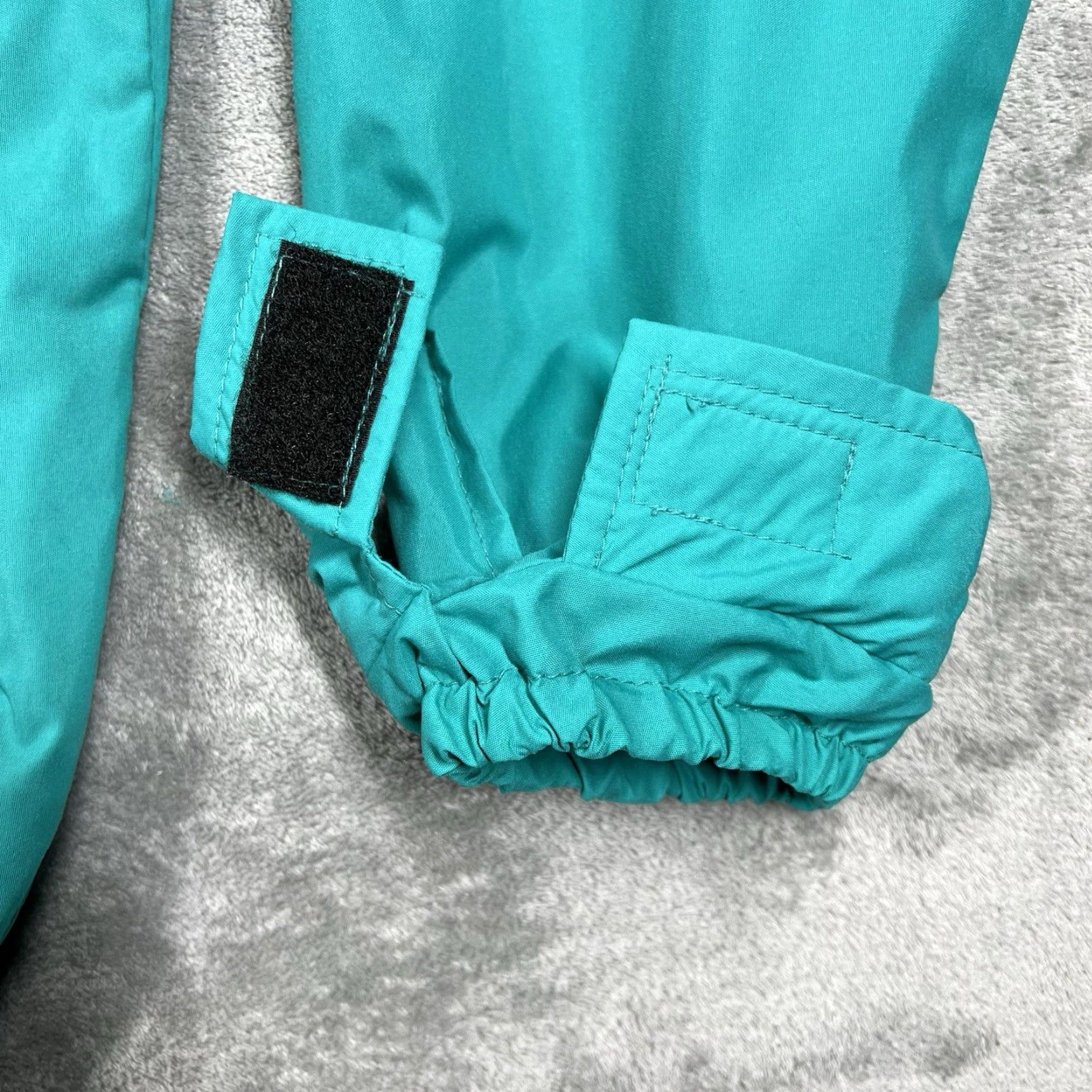 Vintage VINTAGE Pelzer Rainwear Jacket Nylon Water Resistant Turquoise Blue 2XL Men Zip. Size US XXL / EU 58 / 5 - 6 Thumbnail