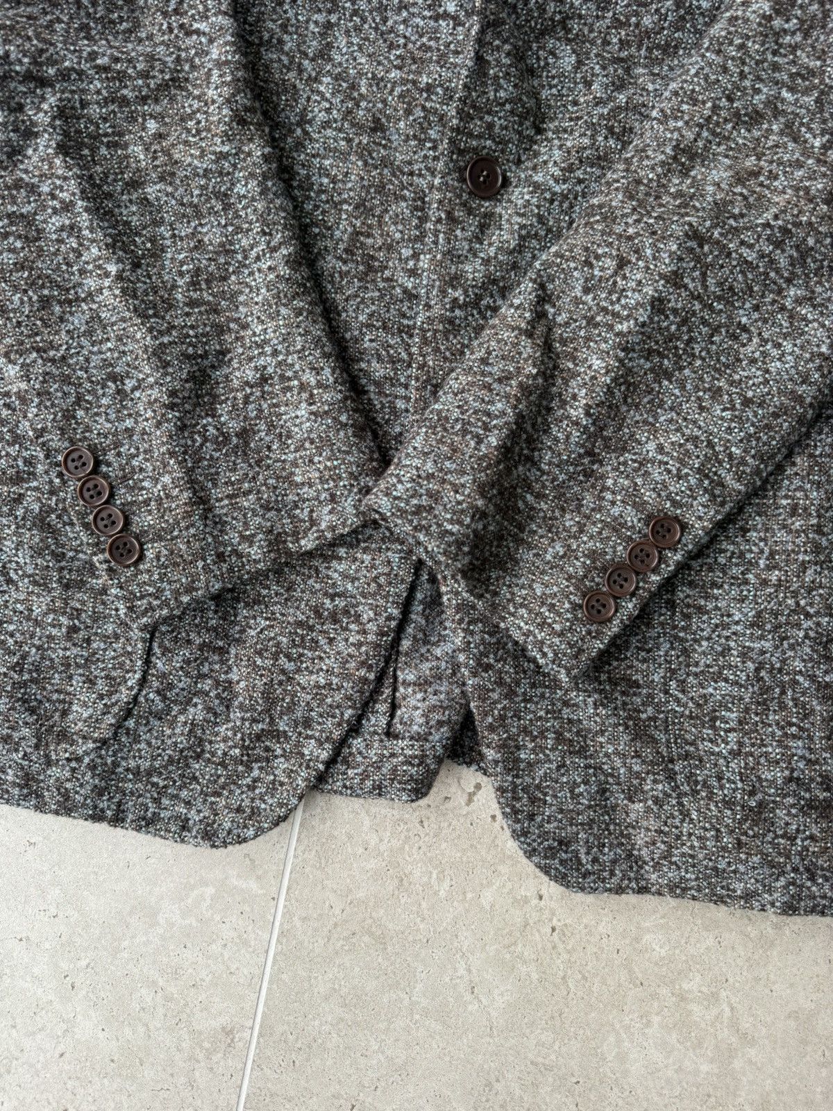Canali Canali Blazer Wool Linen Jacket Size 50R - 3 Thumbnail