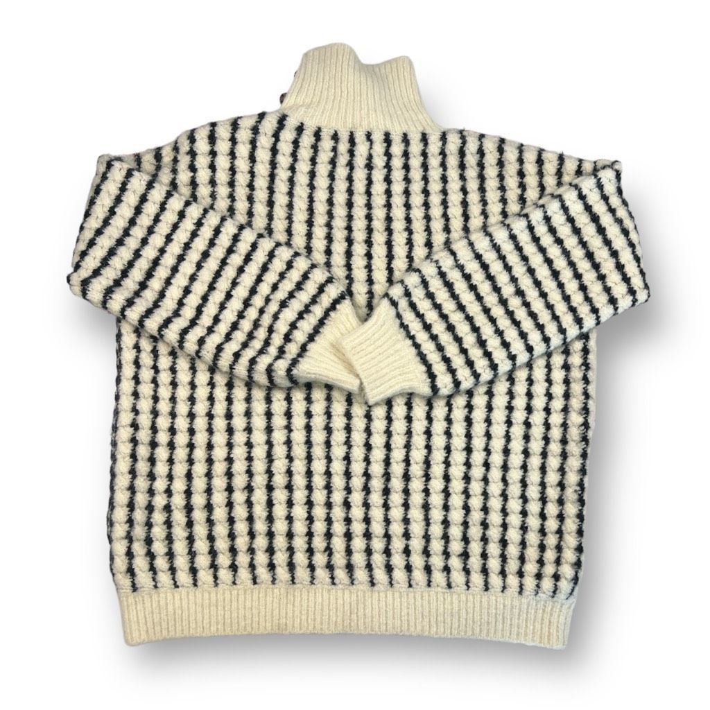 FRNCH Frnch Button Mock Neck Sweater Size Small Medium Size M / US 6-8 / IT 42-44 - 5 Thumbnail