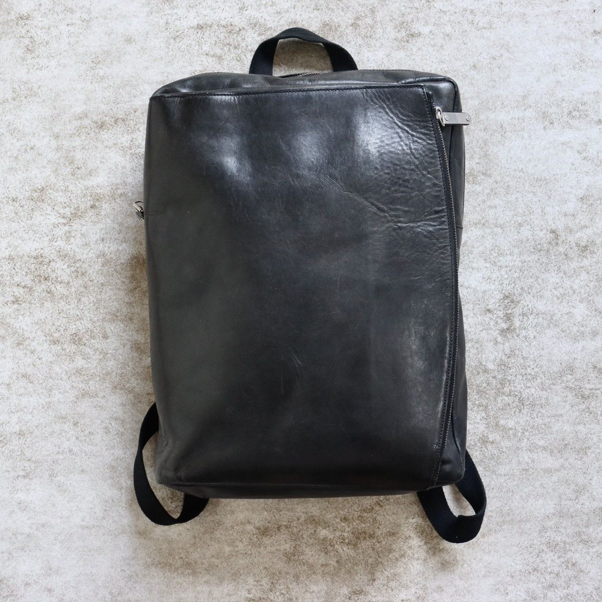 Maison Margiela Maison Martin Margiela Leather Backpack，black Size ONE SIZE - 2 Thumbnail