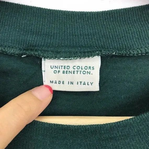 Benetton Vtg 90’ United COLORS BENETTON Made In ITALY Tee Shirt Size US S / EU 44-46 / 1 - 4 Thumbnail