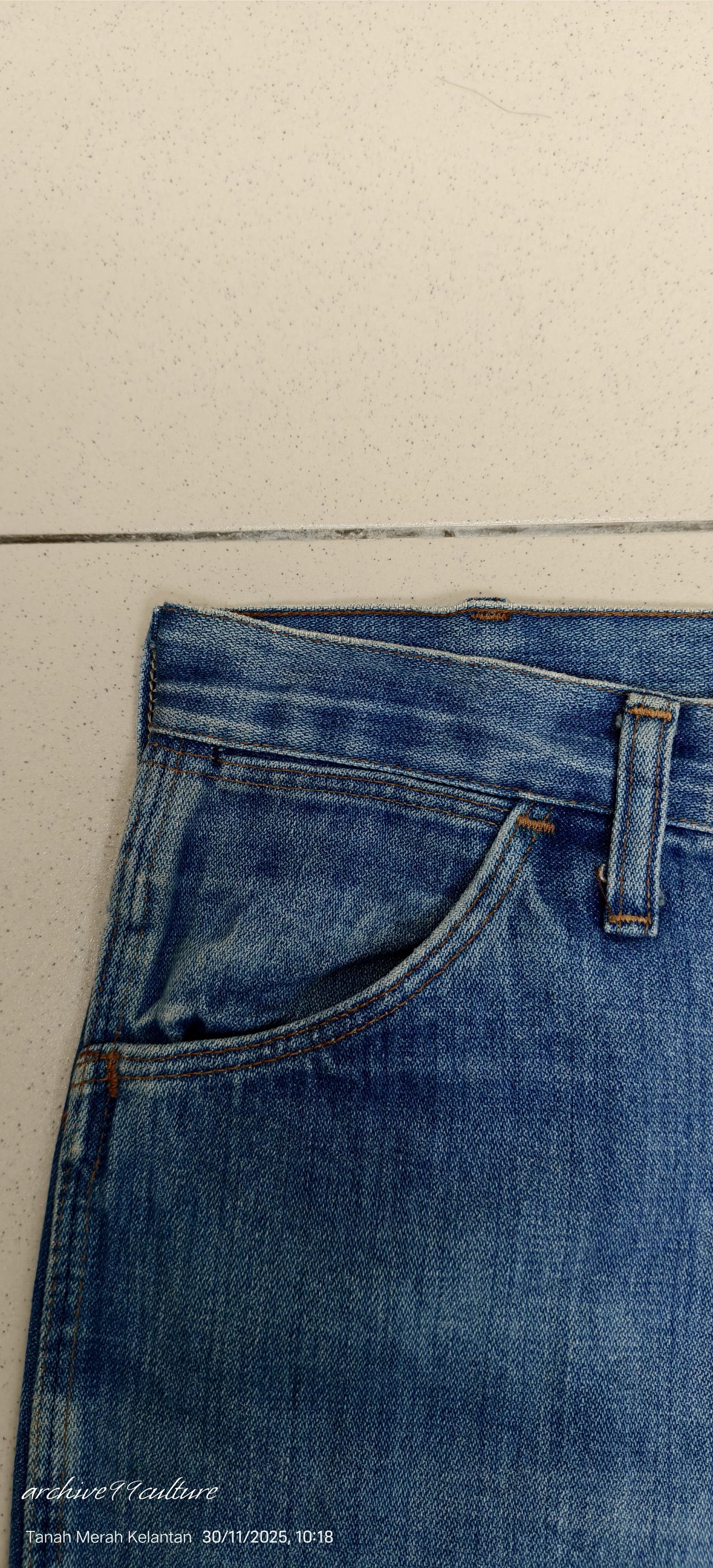 Wrangler Vintage 60's 70's IDEAL zipper triple stitch flare jeans Size US 32 / EU 48 - 12 Thumbnail