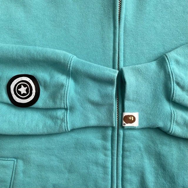 Bape BAPE Hand Drawn Face Shark Full Zip Hoodie a bathing ape Size US S / EU 44-46 / 1 - 7 Thumbnail