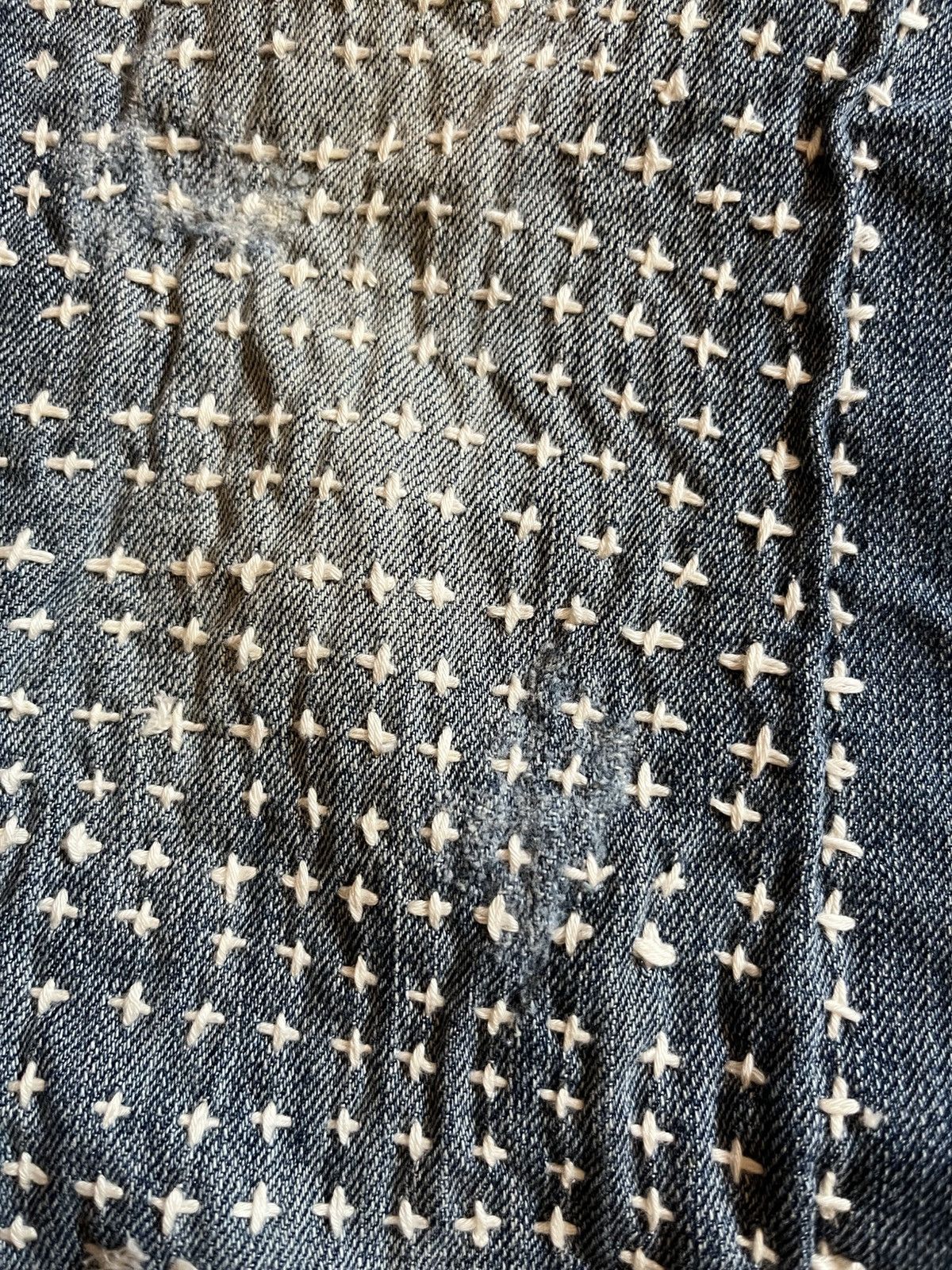 Other Boro Double Knee Japanese Denim Size US 36 / EU 52 - 5 Thumbnail