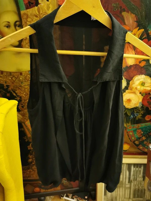 Robert Rodriguez Robert Rodriguez silk sheer top XXS / 4 Size XXS / US 00 / IT 34 - 9 Thumbnail
