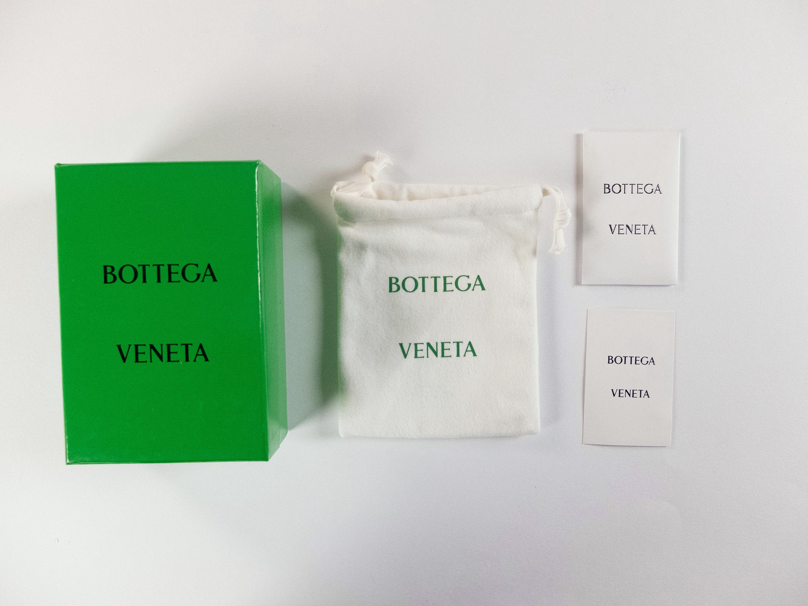 Bottega Veneta BOTTEGA VENETA green intrecciato woven leather bifold wallet Size ONE SIZE - 7 Thumbnail