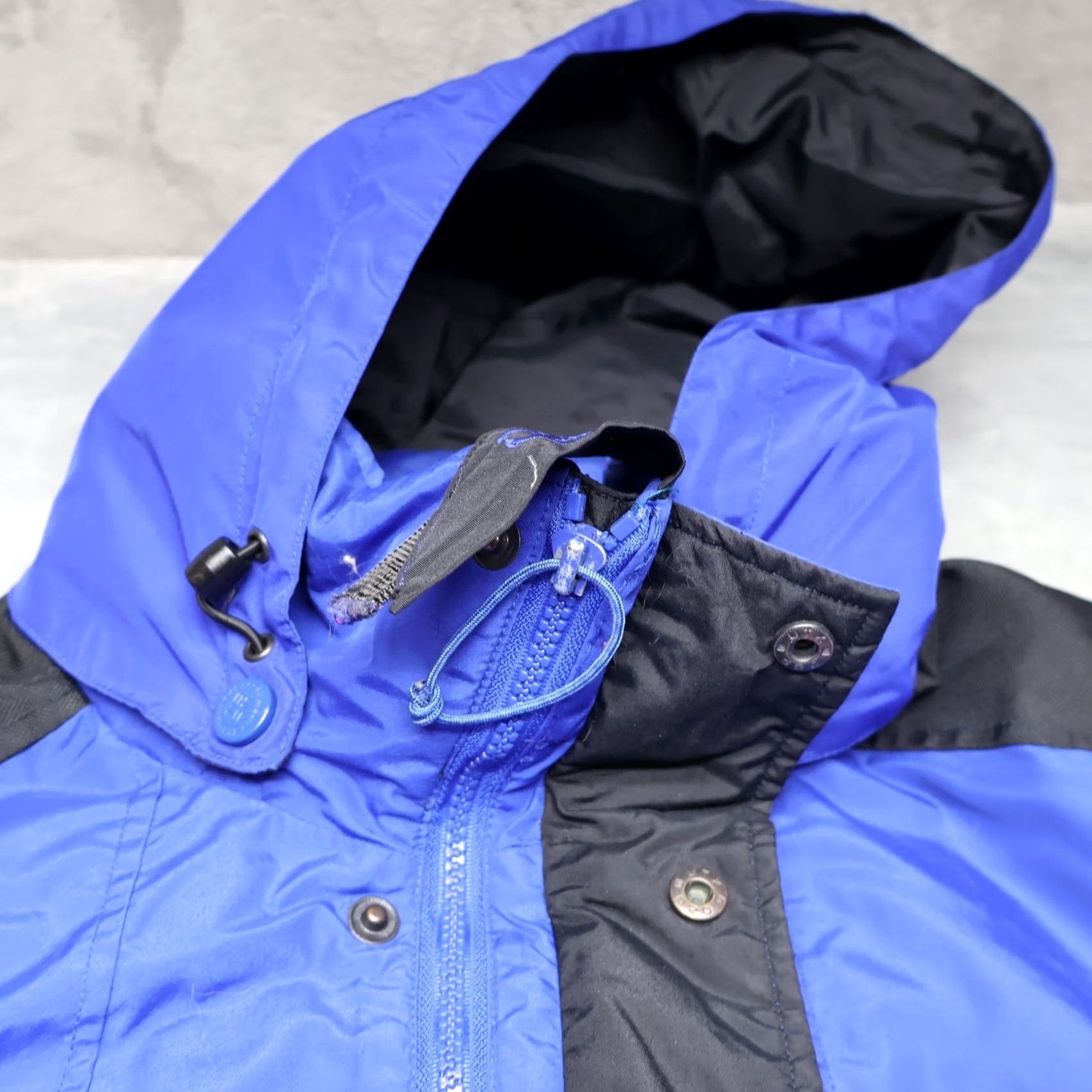Doublet VINTAGE Columbia Jacket Mens Large Blue Double Whammy Rain Wind Hooded 3in1 Shell Size US L / EU 52-54 / 3 - 4 Thumbnail