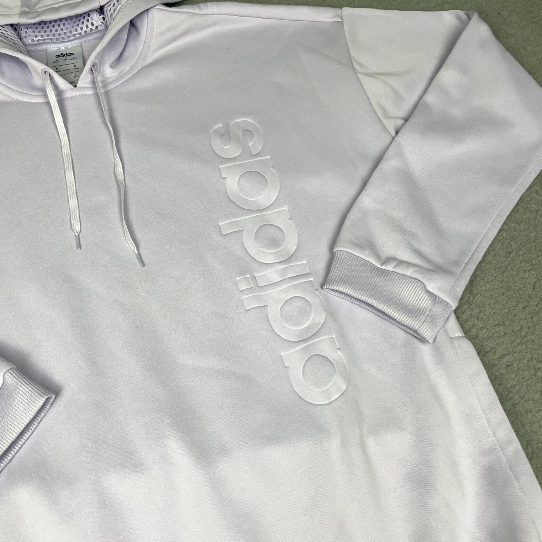 Adidas Adidas Sweatshirt Adult M Purple Hoodie Pullover Logo Pockets Crew Neck Athletic Sports - Adults Mens Hoodie Size US M / EU 48-50 / 2 - 3 Thumbnail
