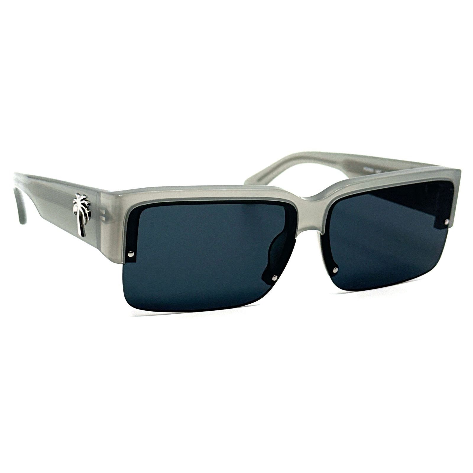 New! PALM ANGELS Drain Sunglasses PERI053 0907 Authentic