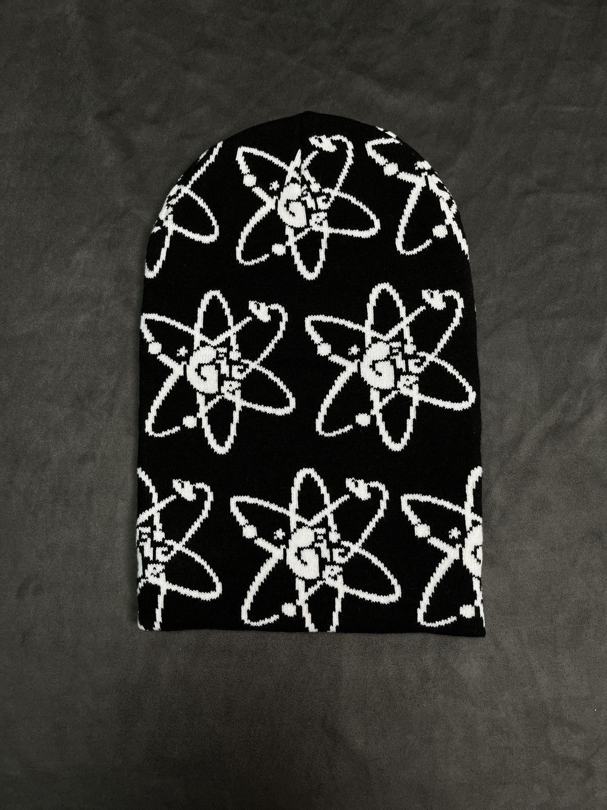 Japanese Brand Rare Y2k Atoms Graphic Full Face Ski Mask Pink OS Black Size ONE SIZE - 5 Thumbnail