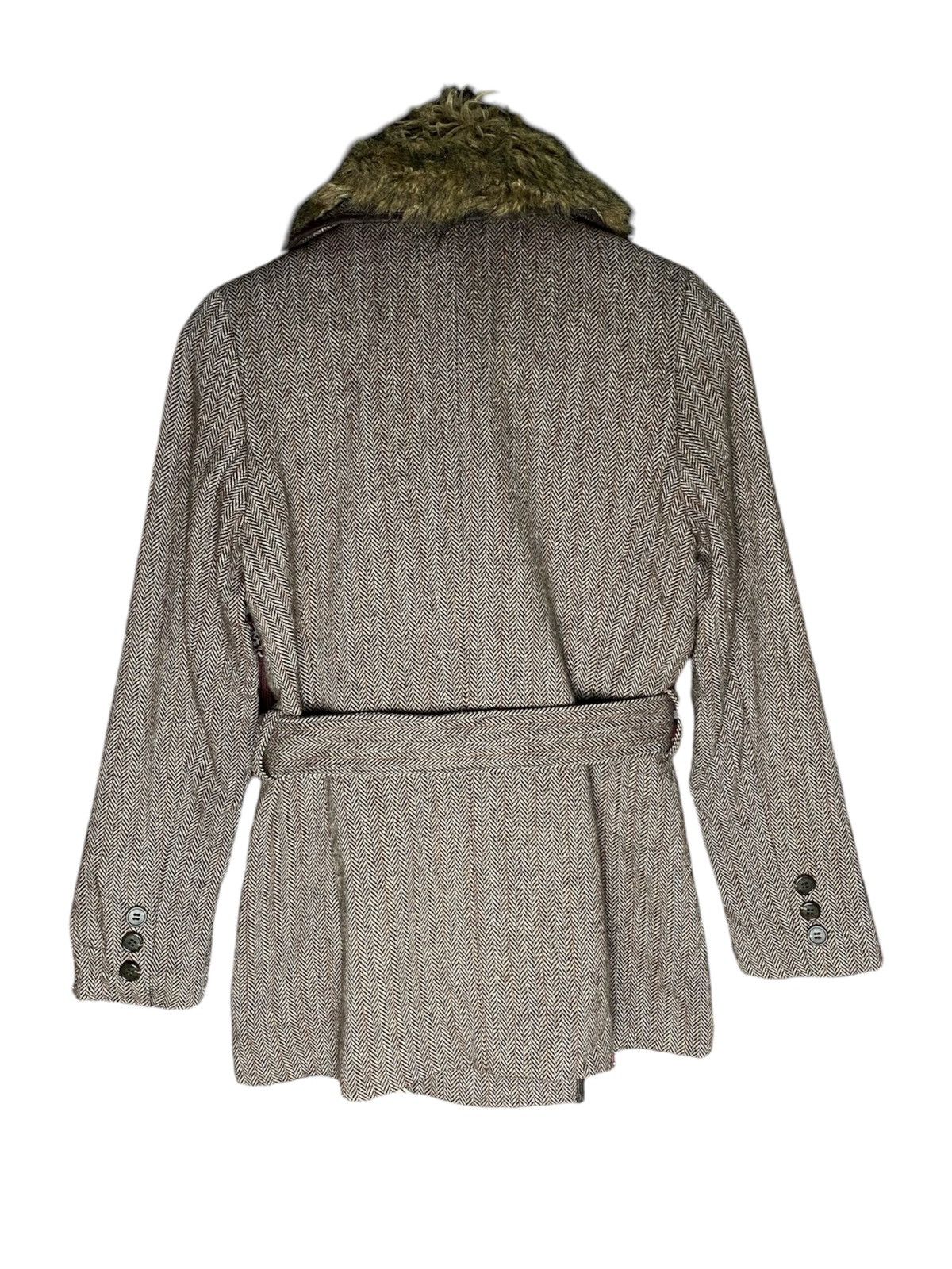 Comme Ca Ism × Japanese Brand Comme Ca Ism Wool Fur tranch coat Size M / US 6-8 / IT 42-44 - 3 Thumbnail