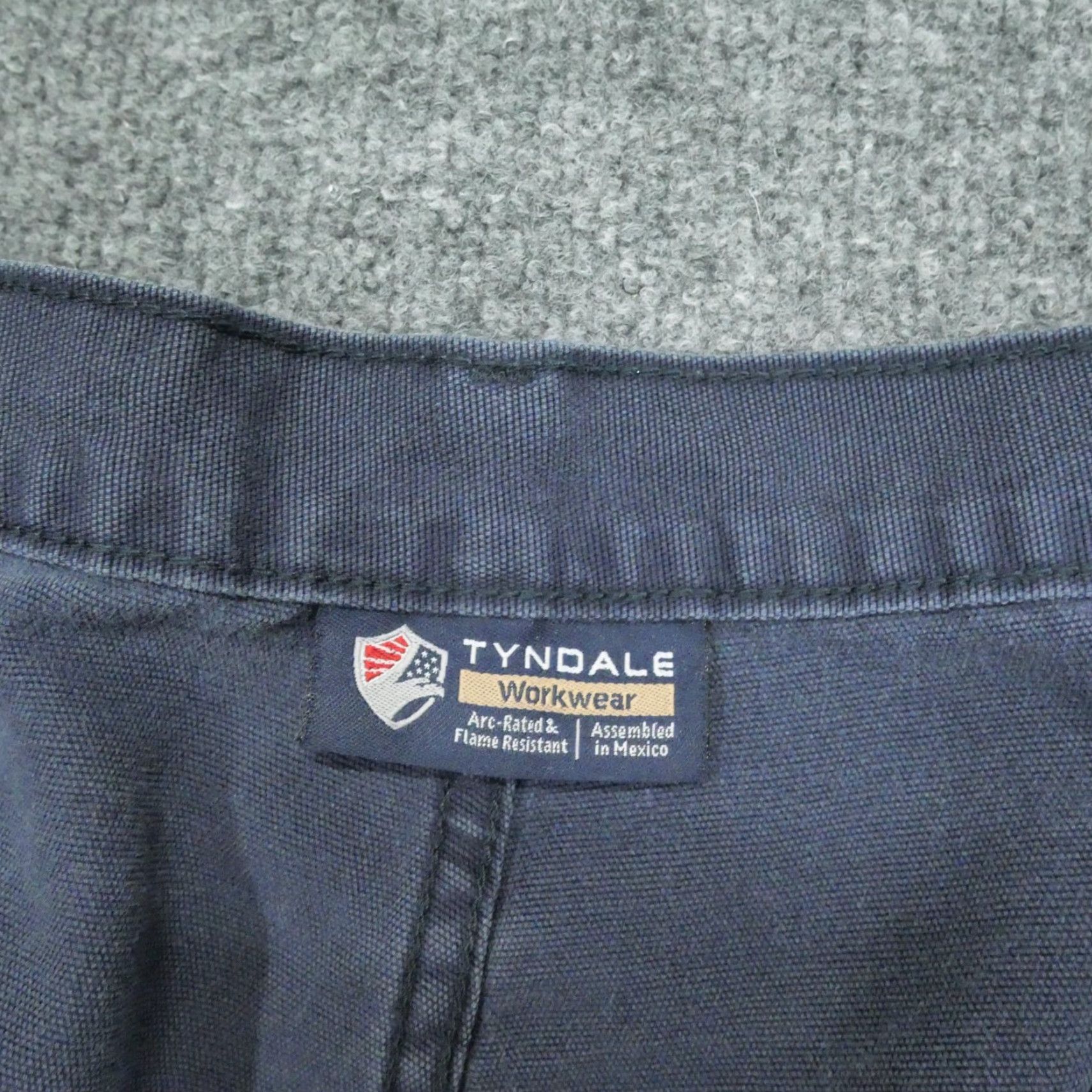 Vintage Tyndale Pants Mens 42x34 Cargo Blue Flame-Resistant Reflective Workwear Casual Pants Size US 42 / EU 58 - 5 Thumbnail
