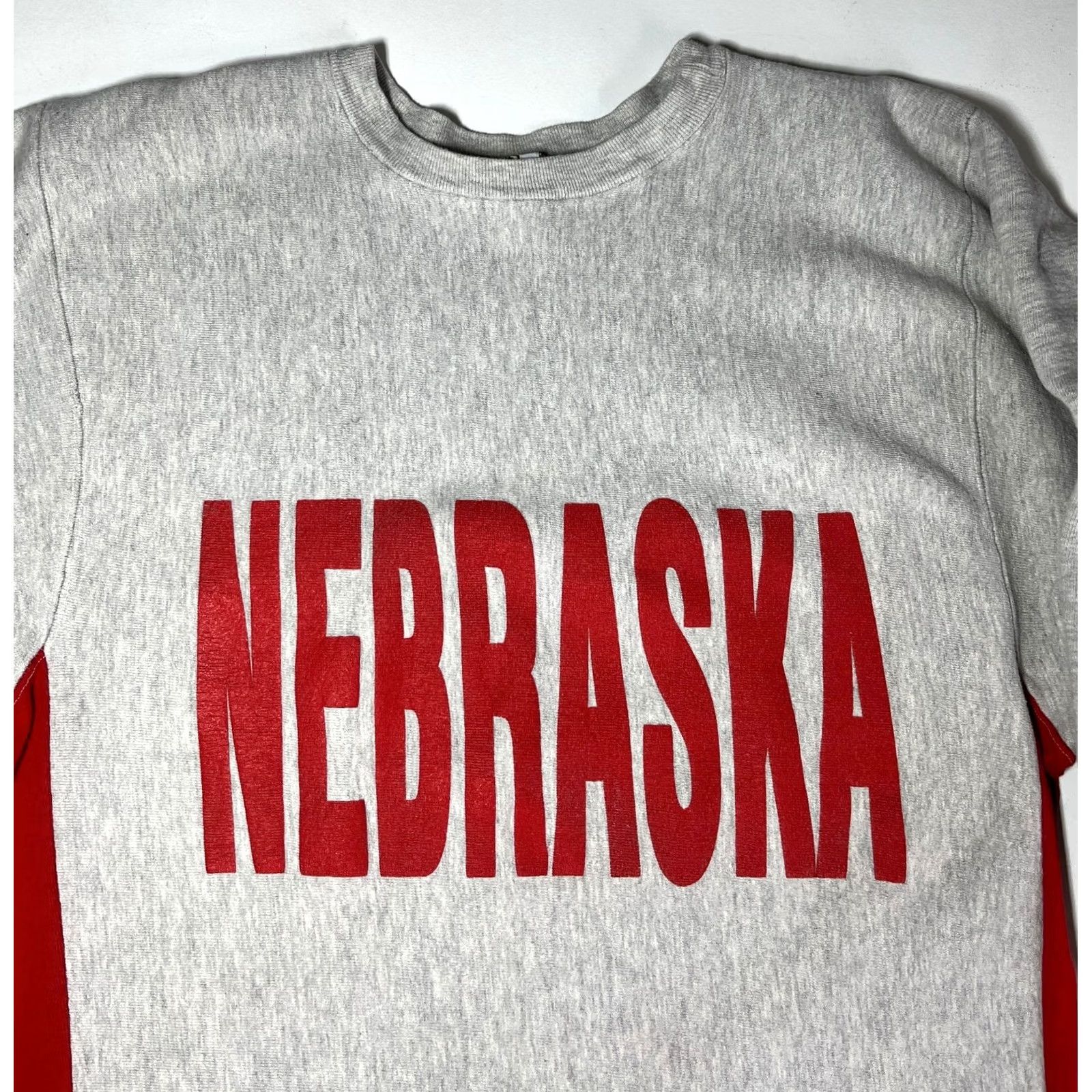 Vintage VINTAGE Desert Sportswear Sweatshirt 2XL Mens Gray 90s Nebraska Crewneck Solid Vintage USA Size US XXL / EU 58 / 5 - 4 Thumbnail