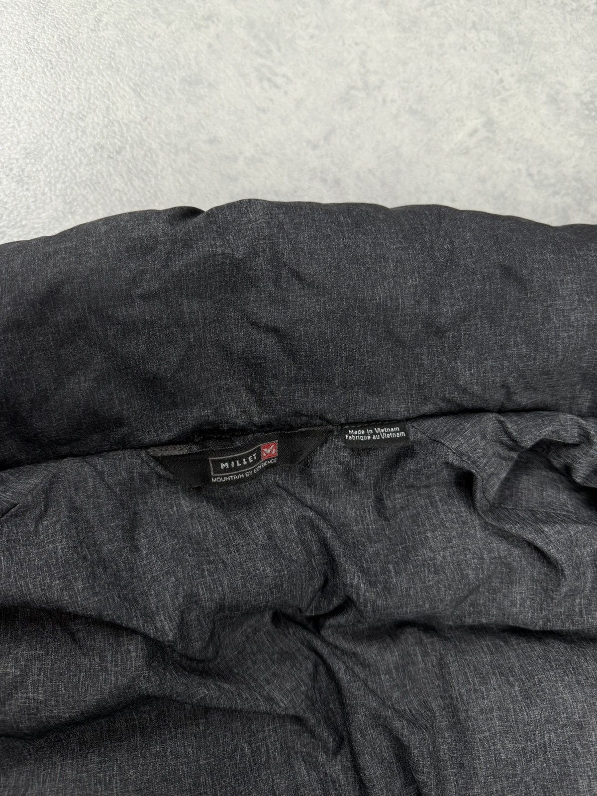 Vintage Millet Advance Down Jacket Grey Hooded Puffer Size US XL / EU 56 / 4 - 9 Thumbnail