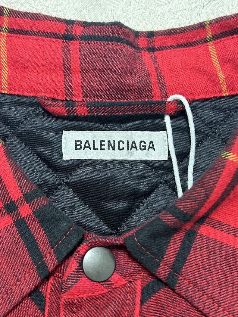 Balenciaga Balenciaga size 36 Plaid Jacket Size S / US 4 / IT 40 - 3 Thumbnail