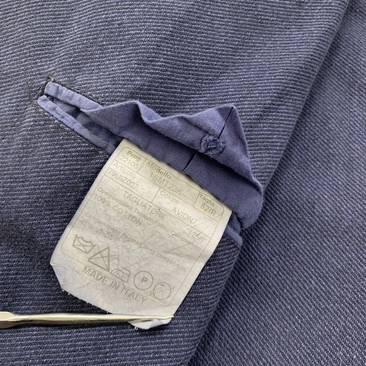 Tagliatore Tagliatore cotton blazer jacket Size US L / EU 52-54 / 3 - 6 Thumbnail