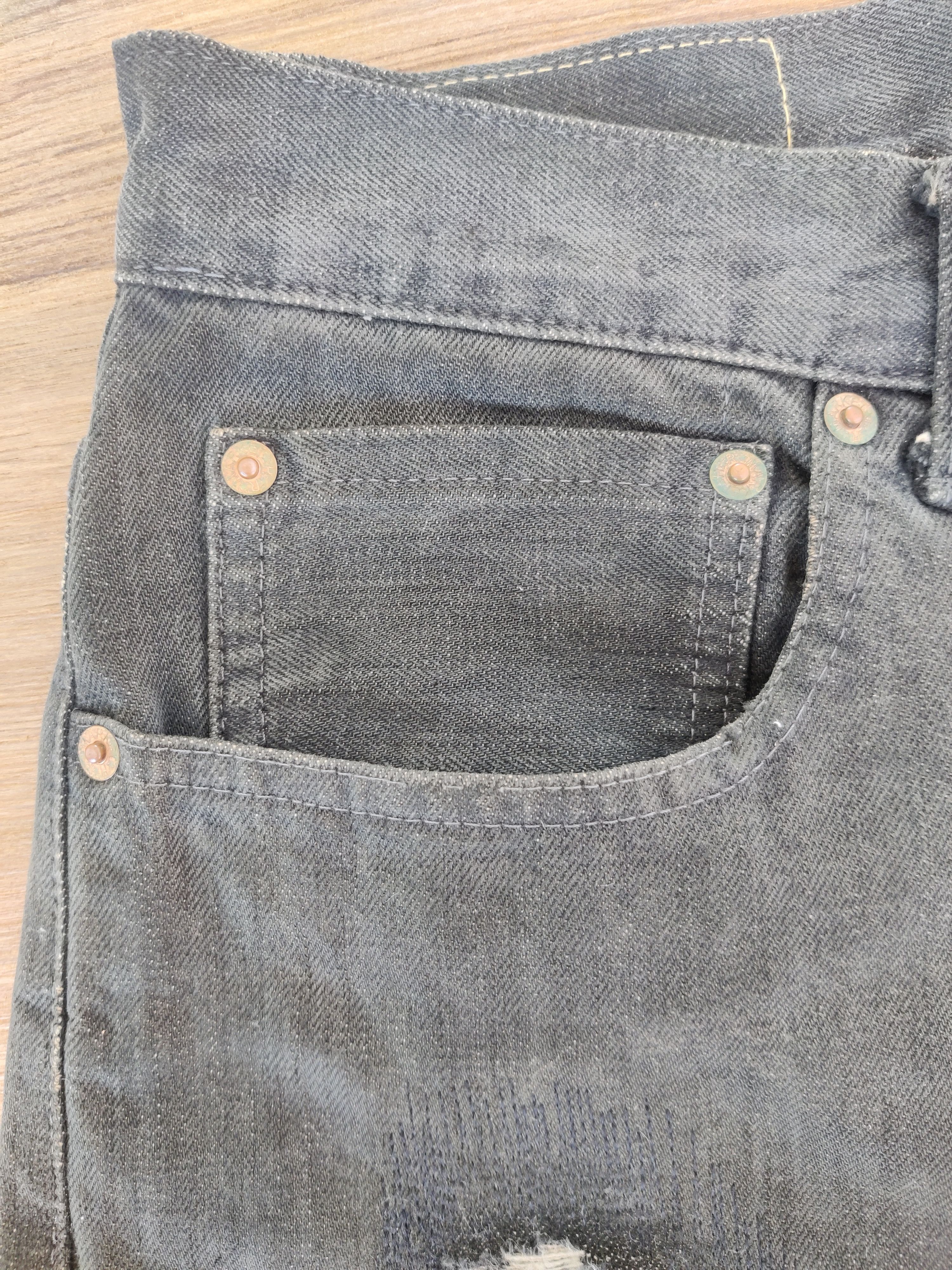 Japanese Brand HRM (HR.MARKET) Japanese denim Size US 33 - 14 Thumbnail