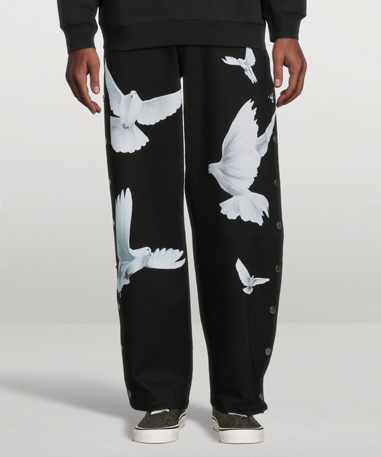 3.PARADIS Freedom Doves Track Pants Size US 32 / EU 48 - 2 Thumbnail