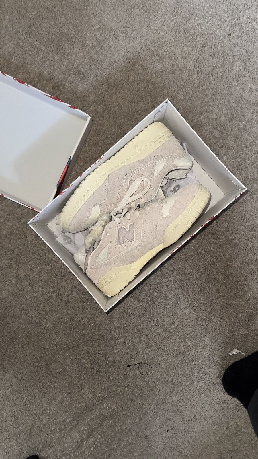 Aime Leon Dore × New Balance New balance x ALD 550 off white colorway Size US 9 / EU 42 - 6 Thumbnail
