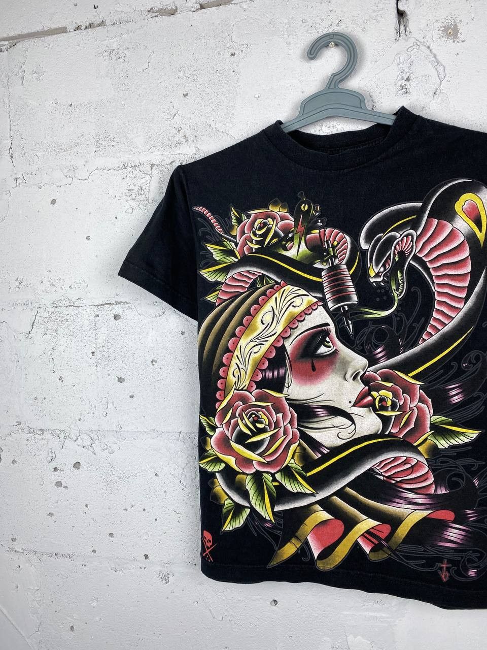 Ed Hardy × Vintage Vintage Y2K Ed Hardy Style Sullen New York Tattoo Size S / US 4 / IT 40 - 2 Thumbnail