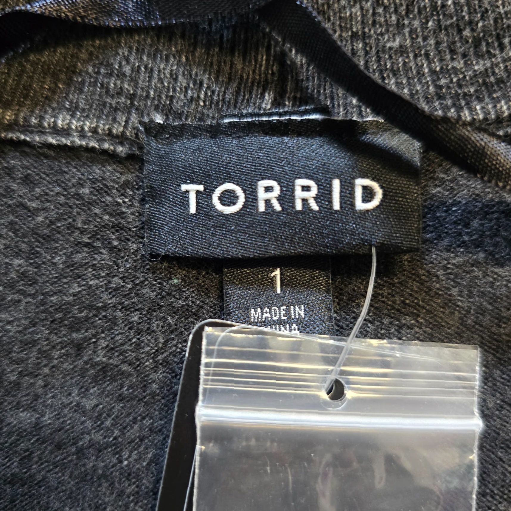Torrid Torrid Sweater Cardigan Womens 1X Gray V Neck Pockets Distressed Capsule Casual Size XL / US 12-14 / IT 48-50 - 5 Thumbnail