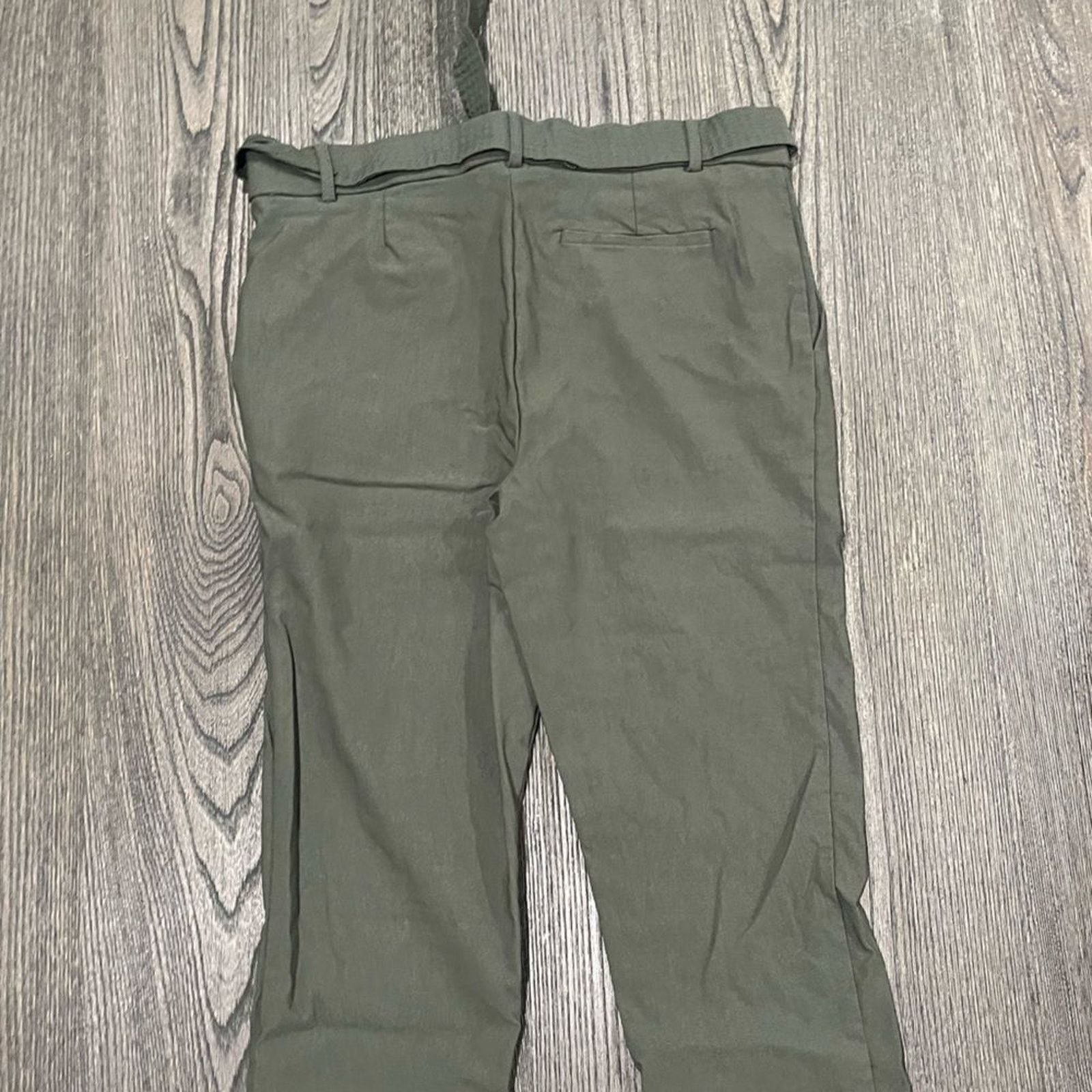 Vintage JL Jules & Leopold Paperbag Pants Tied Waist Straight Leg M Size 29" - 5 Thumbnail