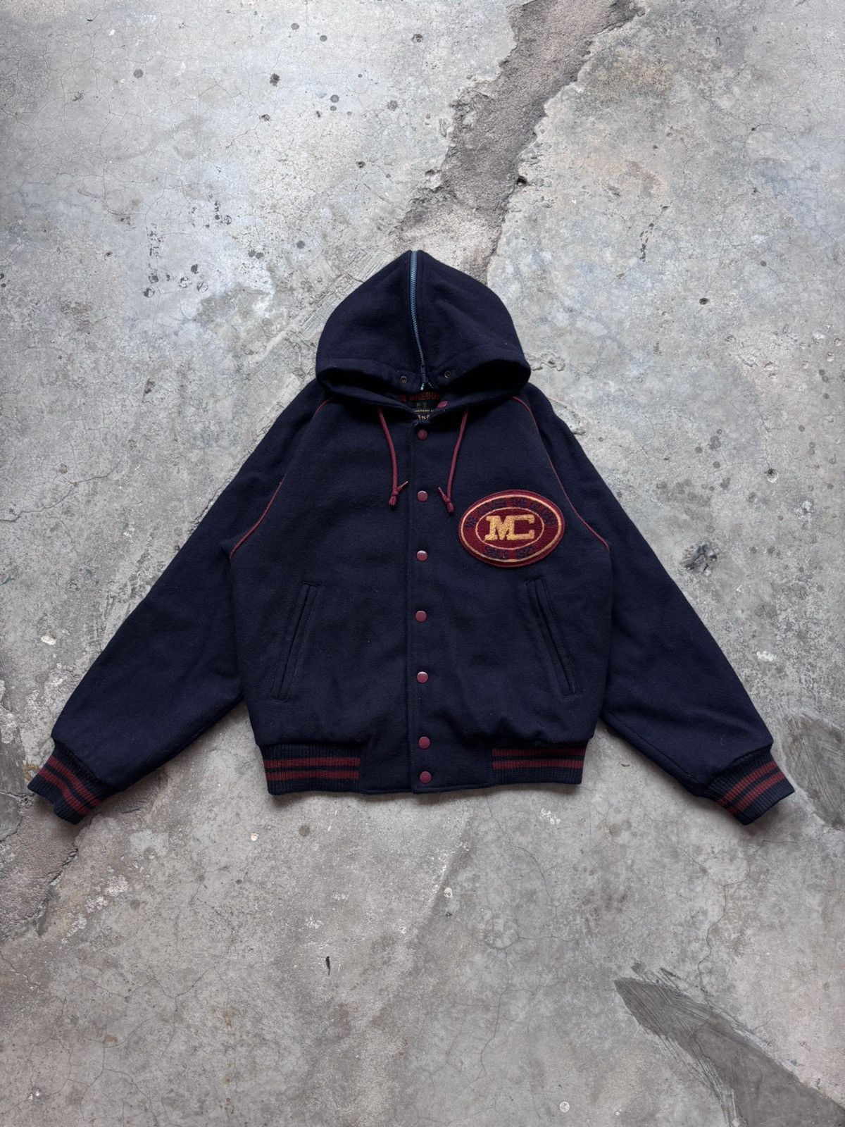 McGregor 80s Vintage McGregor Wool Varsity Jacket Size US S / EU 44-46 / 1 - 1 Thumbnail