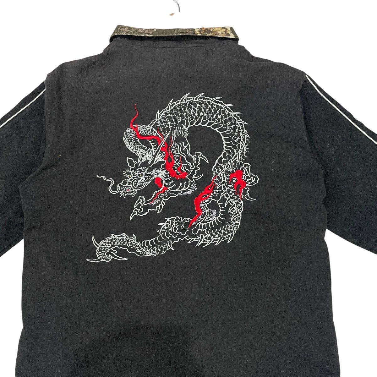 Japanese Brand Vintage Japanese Designer Embroidery Dragon Jacket Size US M / EU 48-50 / 2 - 2 Thumbnail