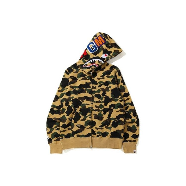 Bape A Bathing Ape Camo Shark Hoodie Size XXL Size US XXL / EU 58 / 5 - 1 Thumbnail