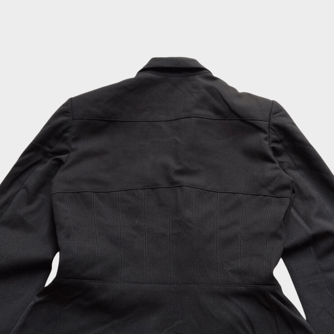 Ann Demeulemeester × Claude Montana Montana Blu by claude Montana double zip blazers Size M / US 6-8 / IT 42-44 - 3 Thumbnail