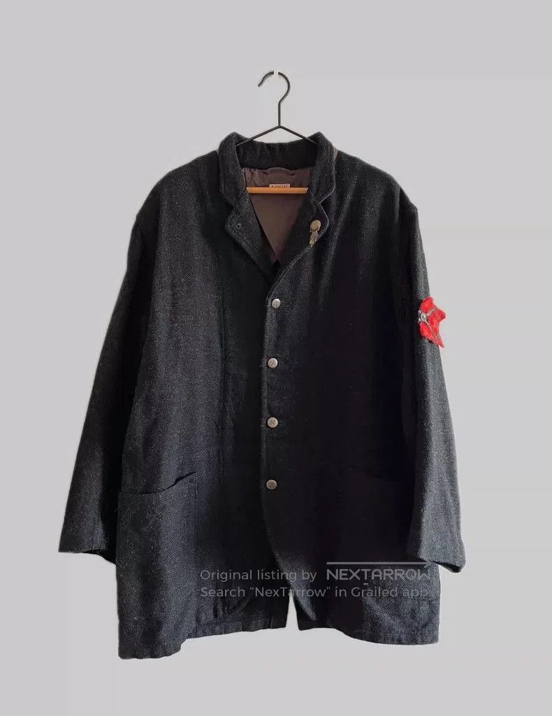 Kapital KAPITAL Wool Linen Single Breasted Jacket Size US XL / EU 56 / 4 - 1 Thumbnail