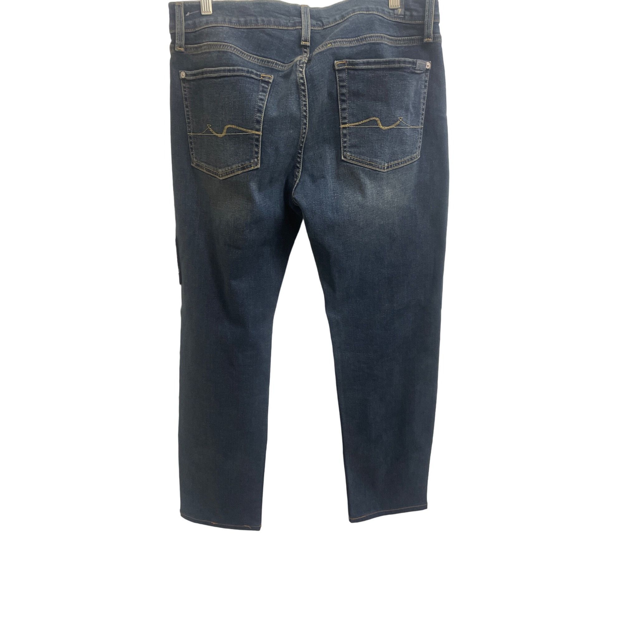 Other For All Mankind Men's Blue Jeans Size 36x30 SKU 1392 Size US 36 / EU 52 - 3 Thumbnail