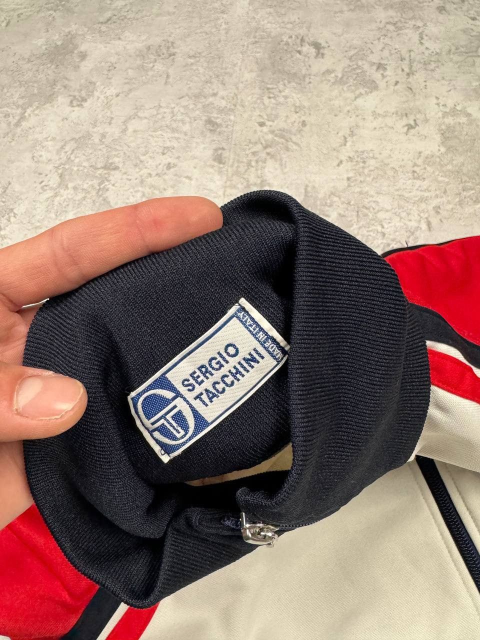 Sergio Tacchini RARE Vintage Sergio Tacchini White/Red Track Jacket Size US L / EU 52-54 / 3 - 13 Thumbnail
