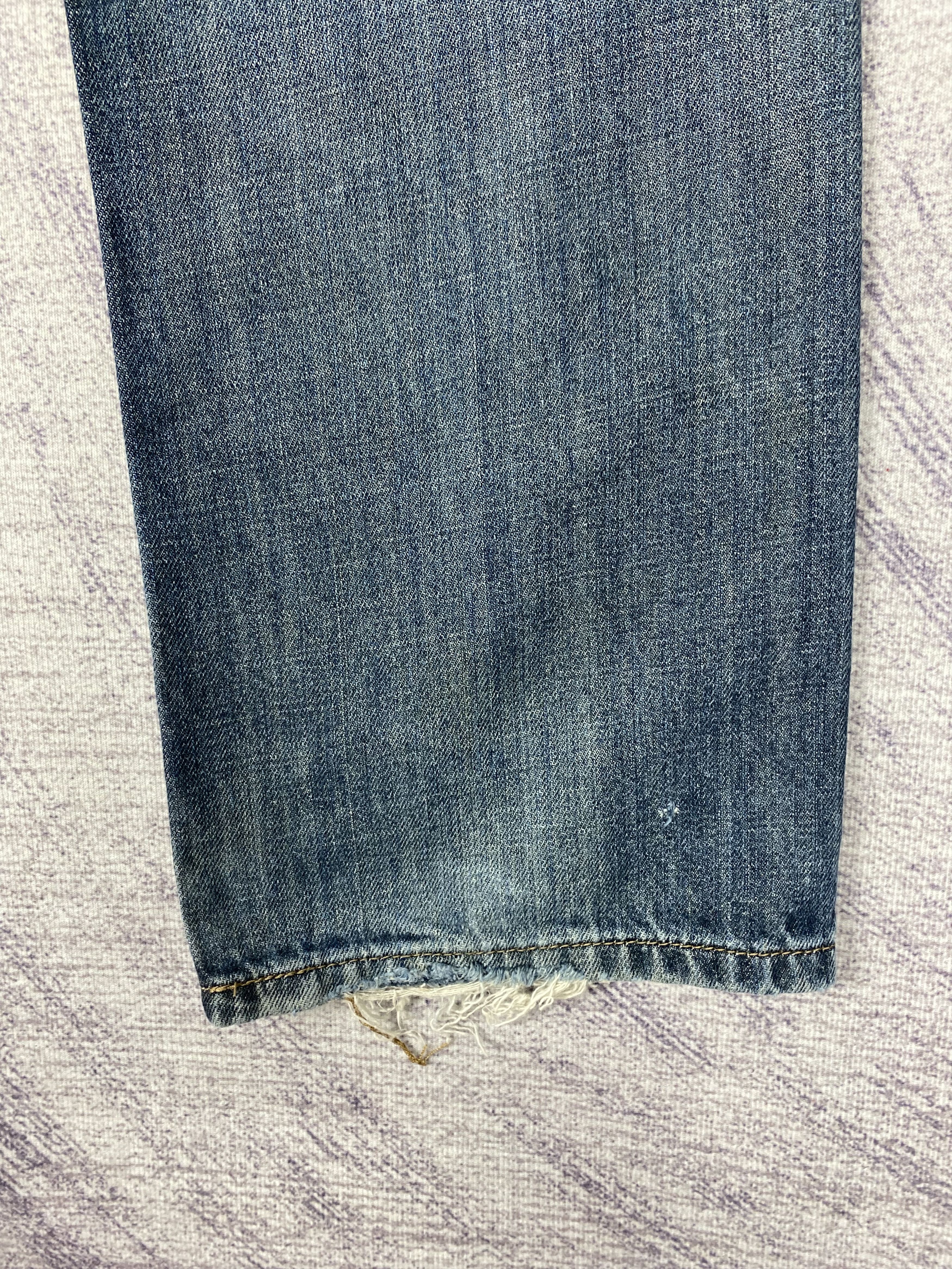 Levi's Vintage Levi's 514 Distressed Blue Denim Jeans PT0483 Size US 32 / EU 48 - 10 Thumbnail