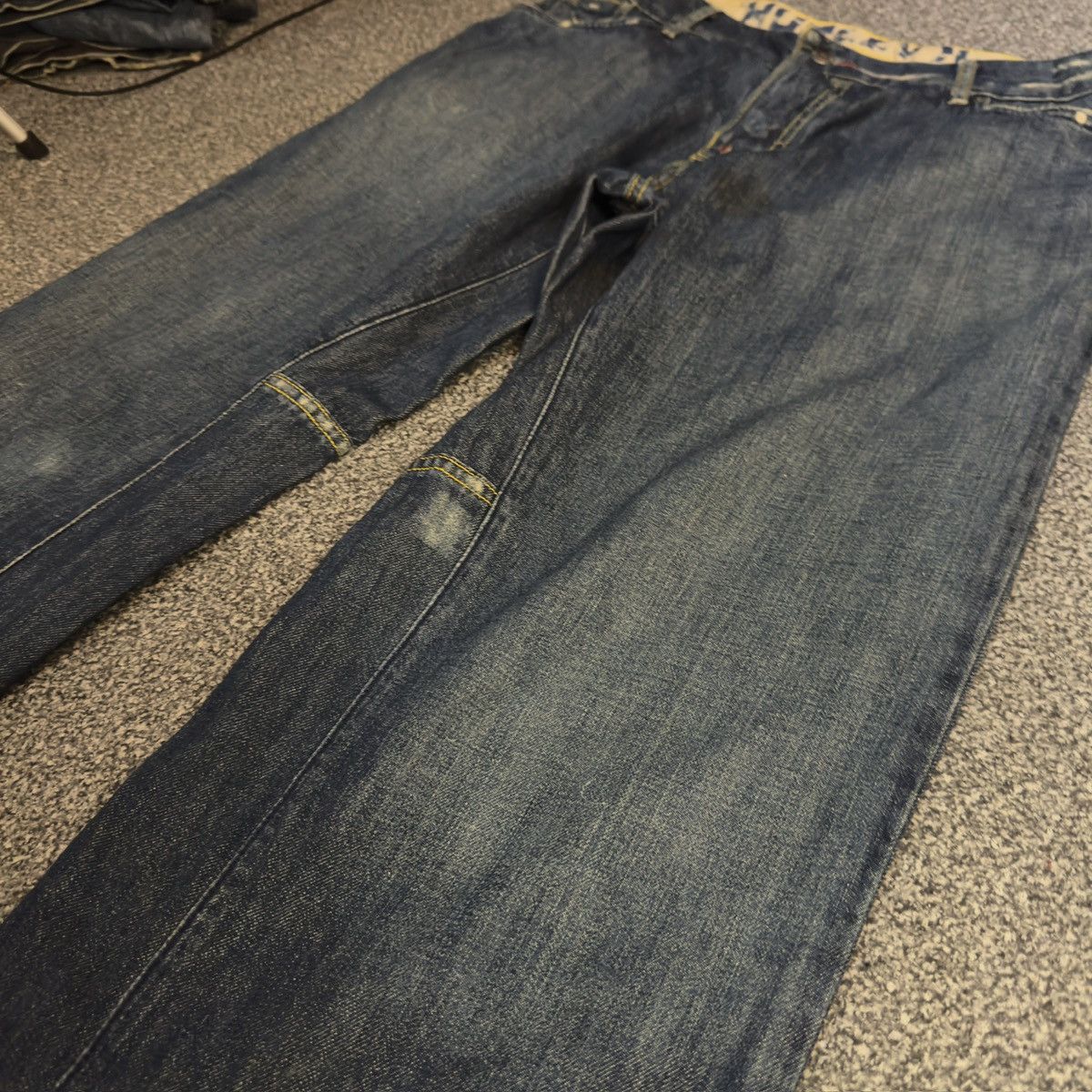 Hurley 🔥 Vintage y2k Baggy Skate Hurley Global 3 Denim Size US 37 - 5 Thumbnail