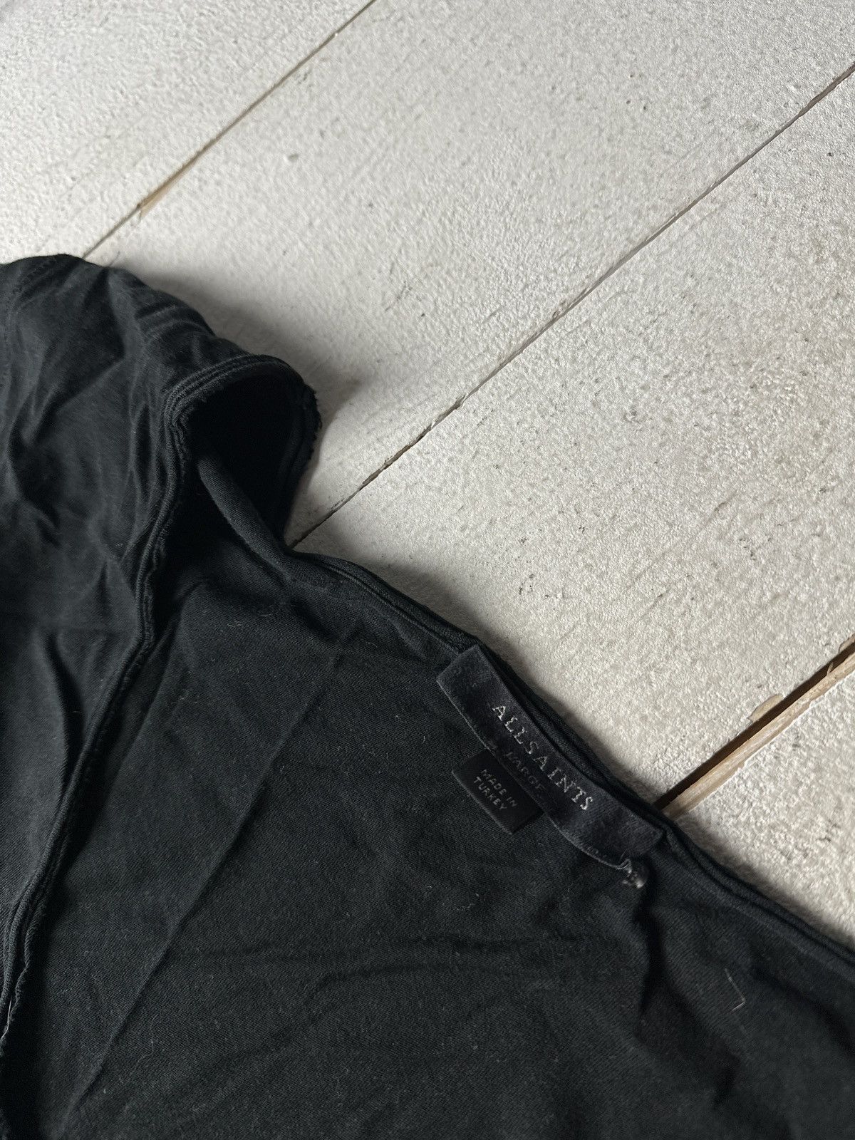Allsaints 🚨ALLSAINTS WOMEN T-SHIRT TOP LUXURY OPIUM LARGE Size L / US 10 / IT 46 - 4 Thumbnail