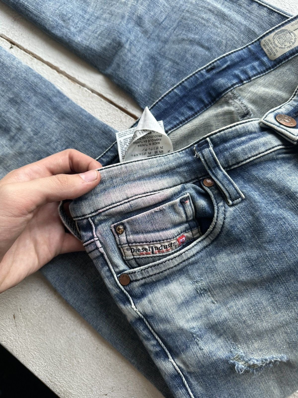 Diesel 🚨Gothic Diesel Regular Slim relax Flared Jeans Womens Size 26" / US 2 / IT 38 - 10 Thumbnail