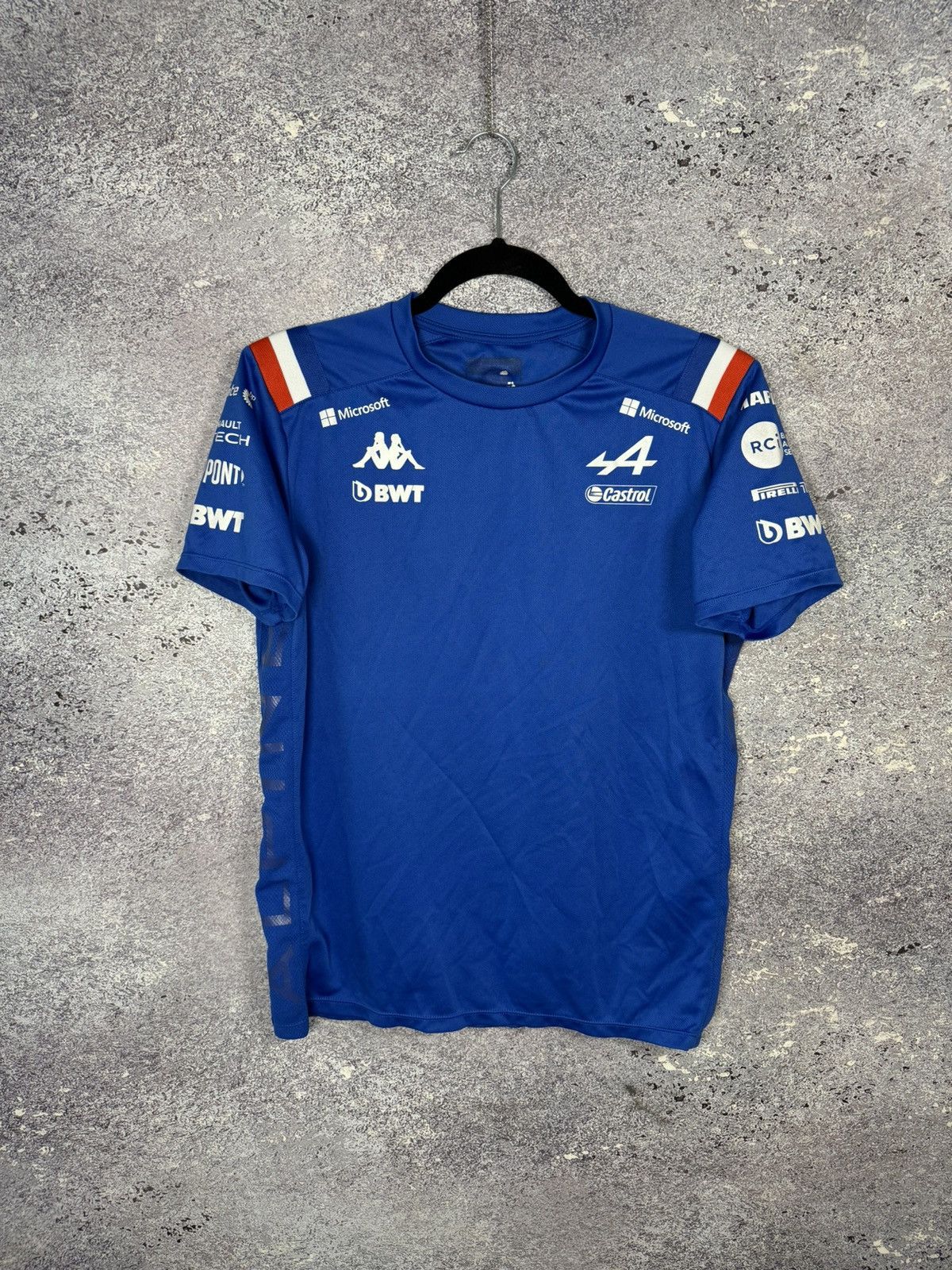 Formula 1 × Kappa Kappa Alpine F1 Team Jersey Men’s Small Pirelli Renault Size US S / EU 44-46 / 1 - 1 Thumbnail