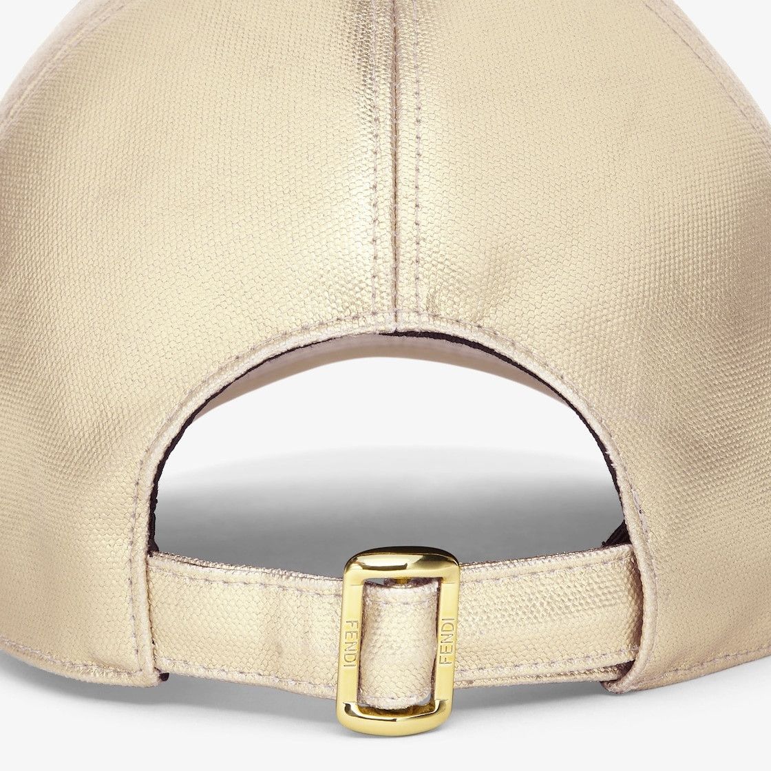 Fendi o1w1db10725 FXQ330 Size: OS / Baseball Cap / Hat in Gold Size ONE SIZE - 2 Thumbnail
