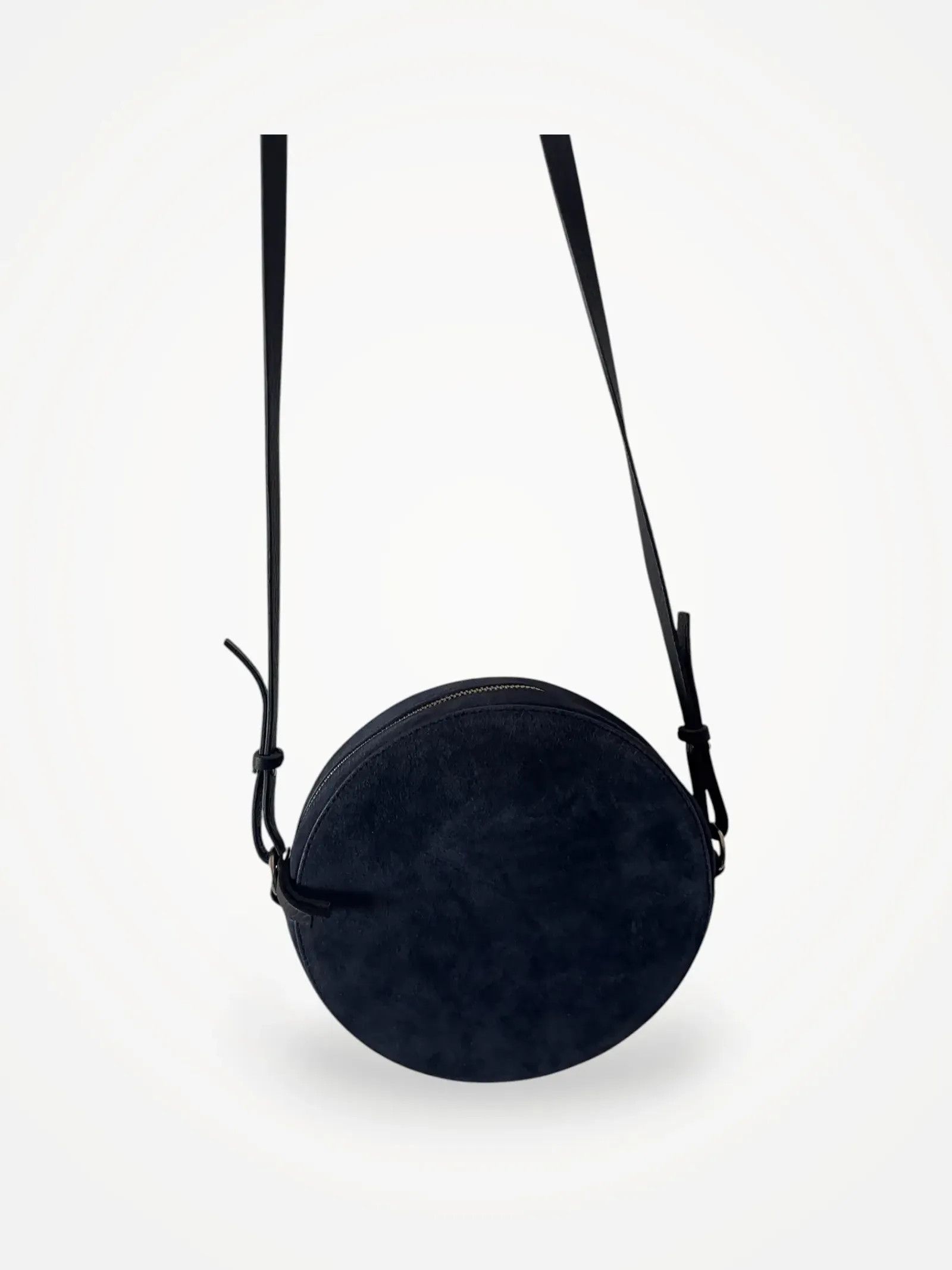 Cos Cos Circle suede crossbody bag Crossbody Bag Size ONE SIZE - 1 Thumbnail
