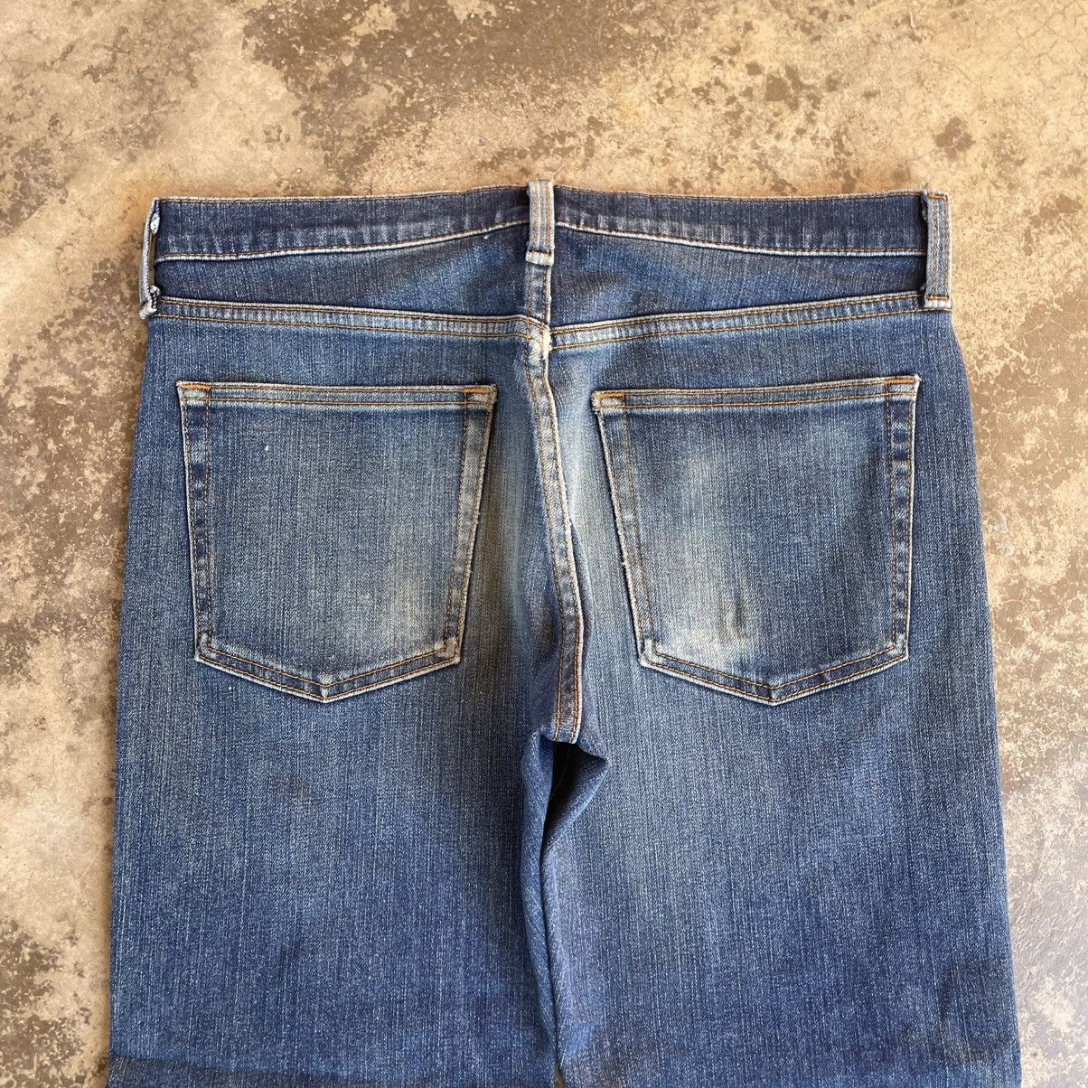 Japanese Brand 🔥🇯🇵Vintage Good Day Japan Made Stoned Washed Denim Jeans Size US 32 / EU 48 - 5 Thumbnail