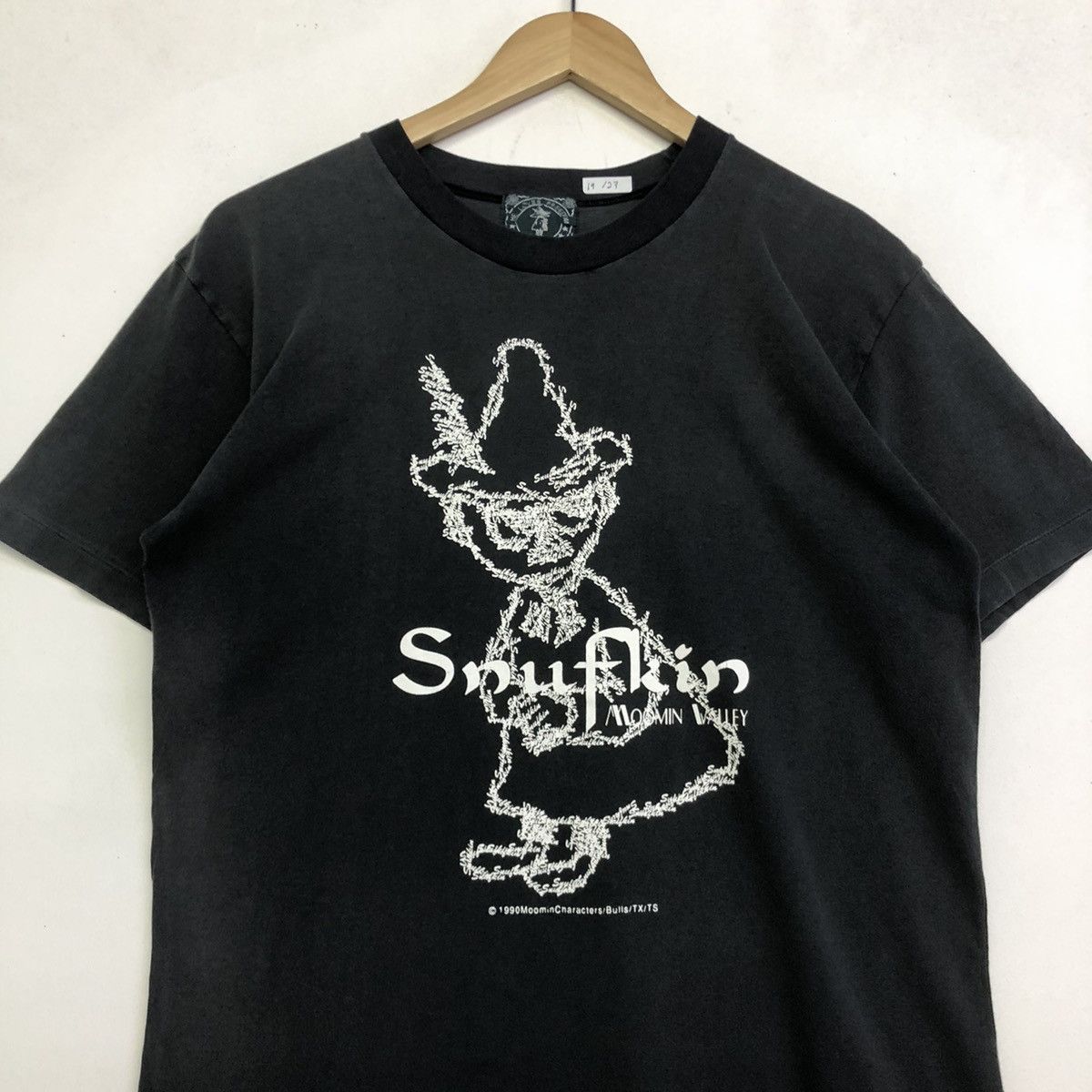 Cartoon Network × Vintage Vintage Moomin Snufkin Grafiti Cartoon Movie Tshirt Size US M / EU 48-50 / 2 - 2 Thumbnail
