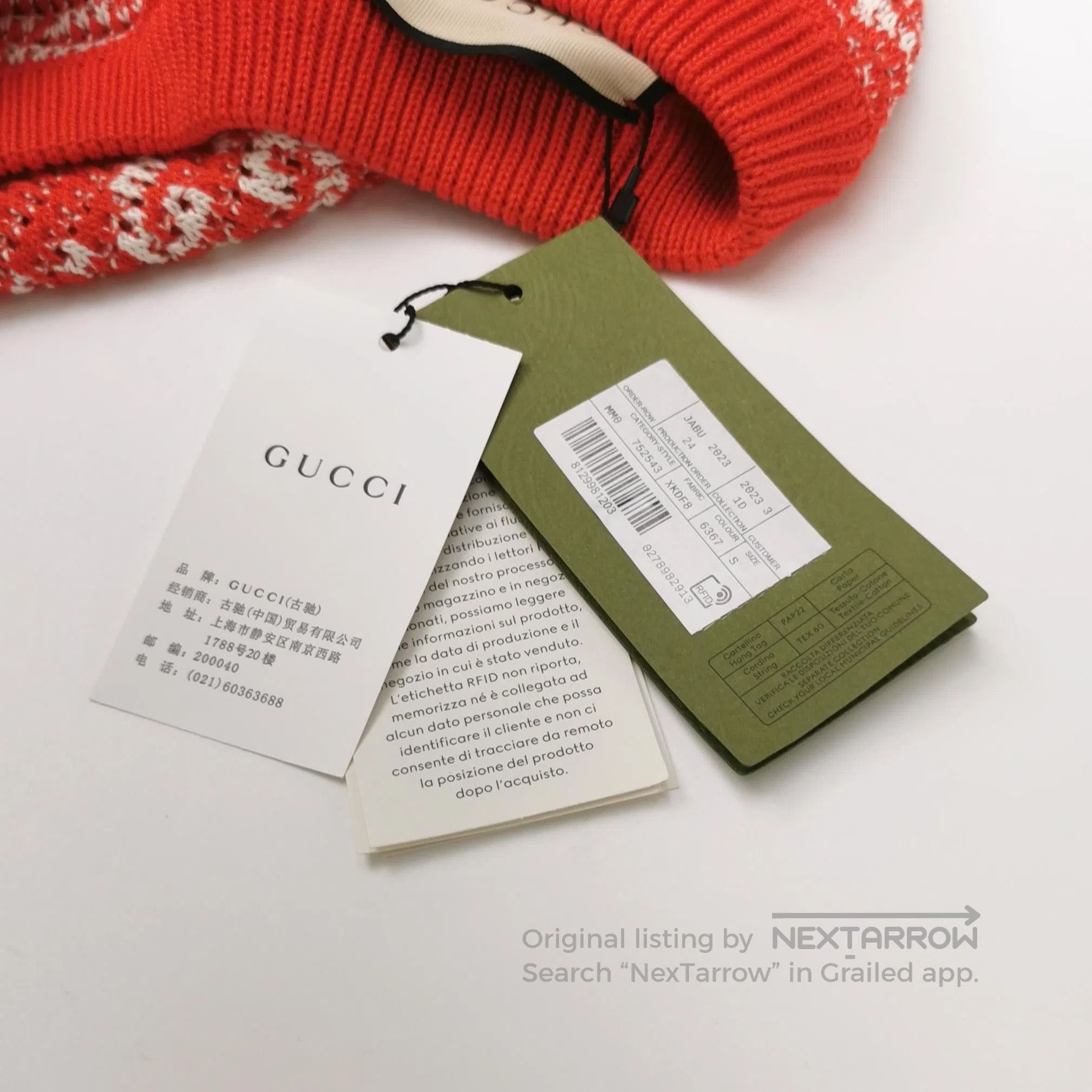 Gucci Gucci Orange GG Logo V. Size US S / EU 44-46 / 1 - 1 Thumbnail