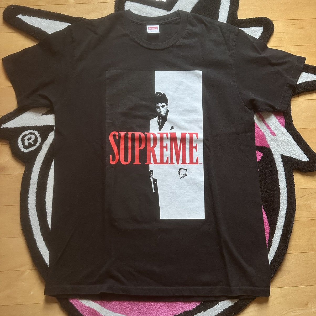 Supreme Supreme Scarface Split Tee FW17 Size US L / EU 52-54 / 3 - 1 Thumbnail
