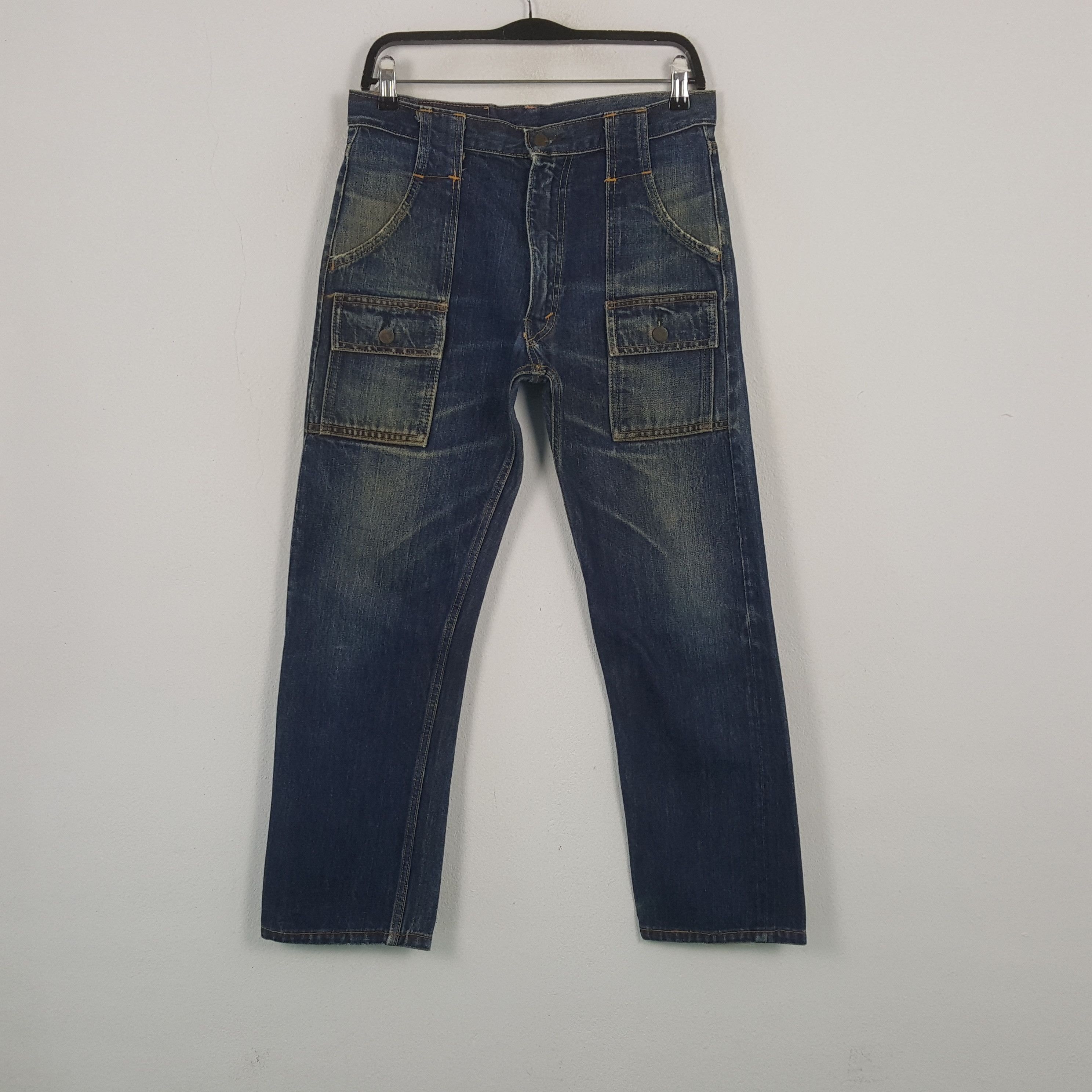 Big John Big John Fashion Streetwear Style Jeans RR17 Size US 31 - 1 Thumbnail
