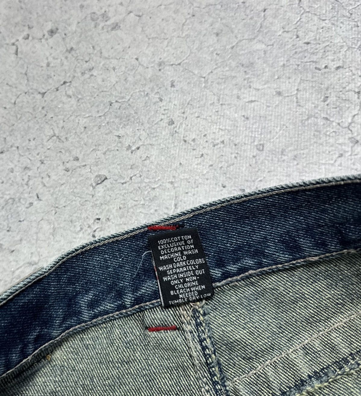 Fubu Fubu Vintage Denim Jeans Rap Skate Big Logo Size US 30 / EU 46 - 8 Thumbnail